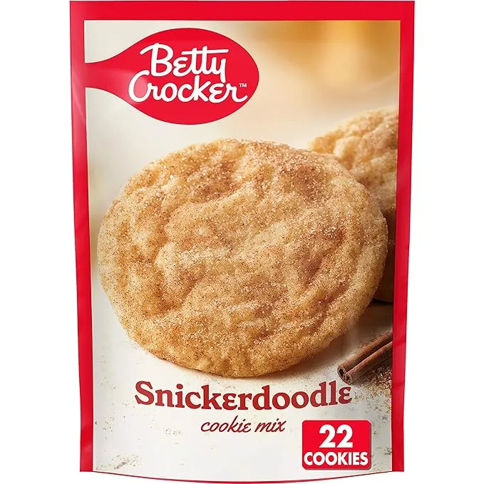 Betty Crocker Sugar Cookies, Cookie Baking Mix, 17.5 oz (Pack of 12)