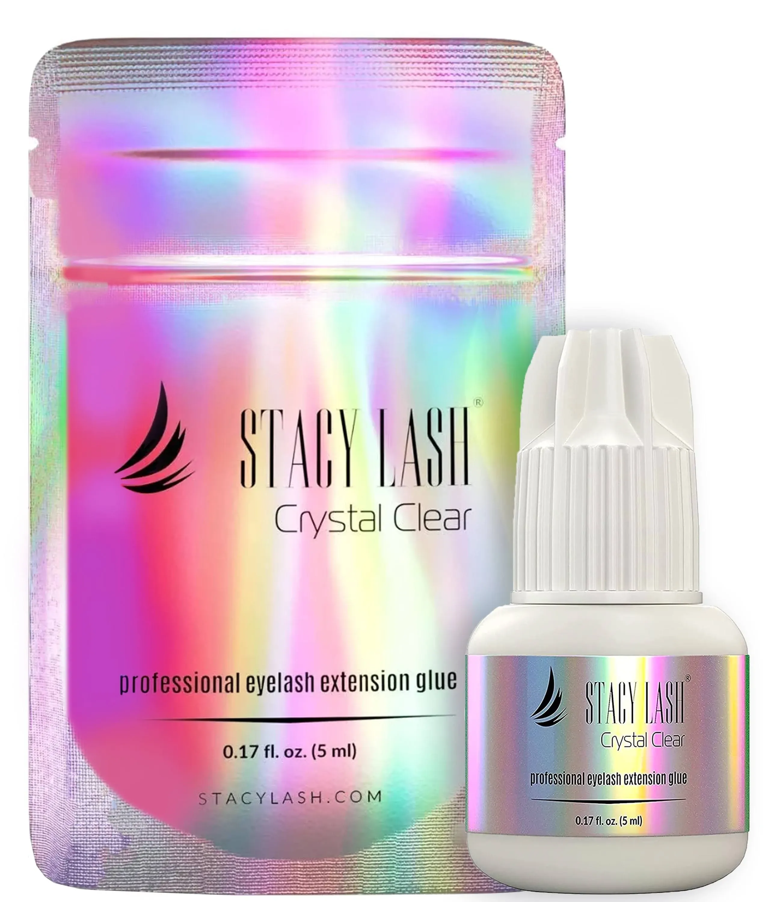 Stacy Lash Crystal Clear Eyelash Extension Glue - 5ml