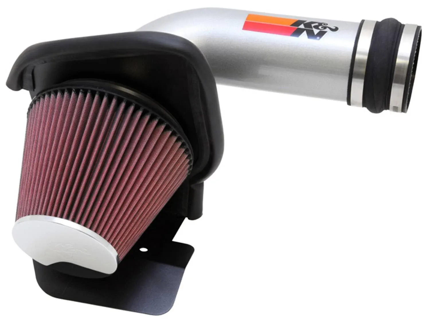 K&amp;N 11 Ford Taurus SHO 3.5L V6 Silver Typhoon Cold Air Intake