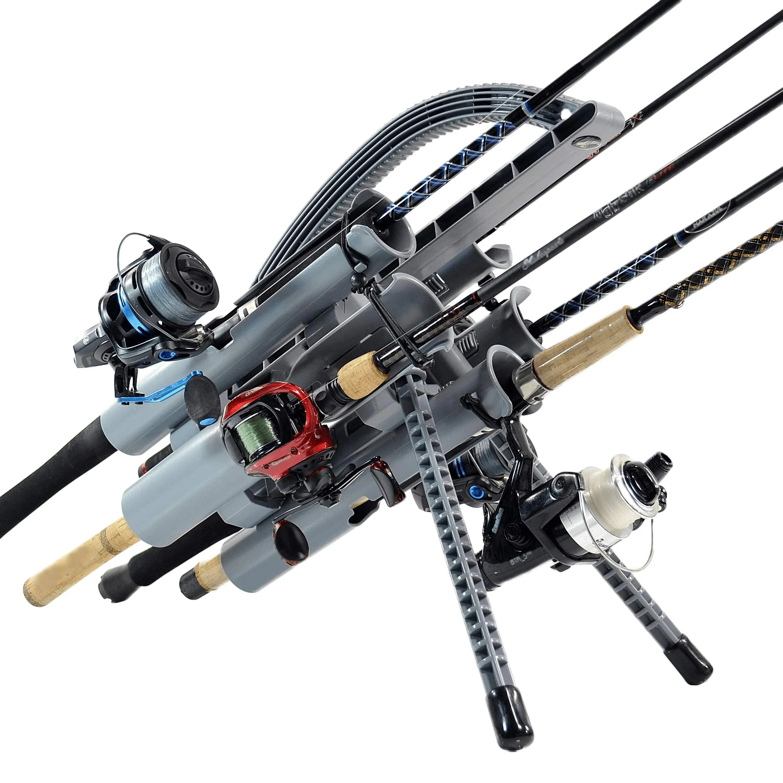 Rod-Runner Pro Fishing Rod Transporter Gray