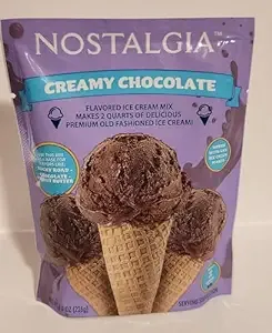 Nostalgia Chocolate Ice Cream Mix