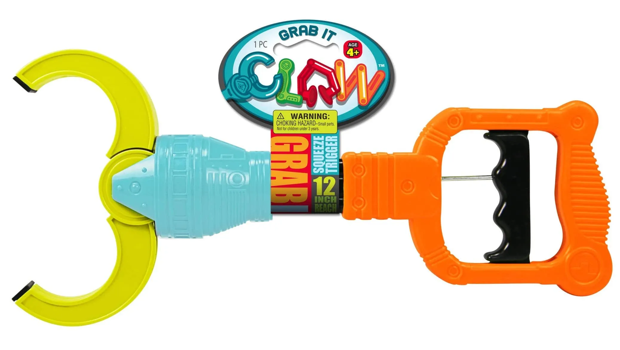 Ja-Ru Grab It 12 inch Claw Grabber Toy (1 Grabber Toy). Plastic Robot Claw ...