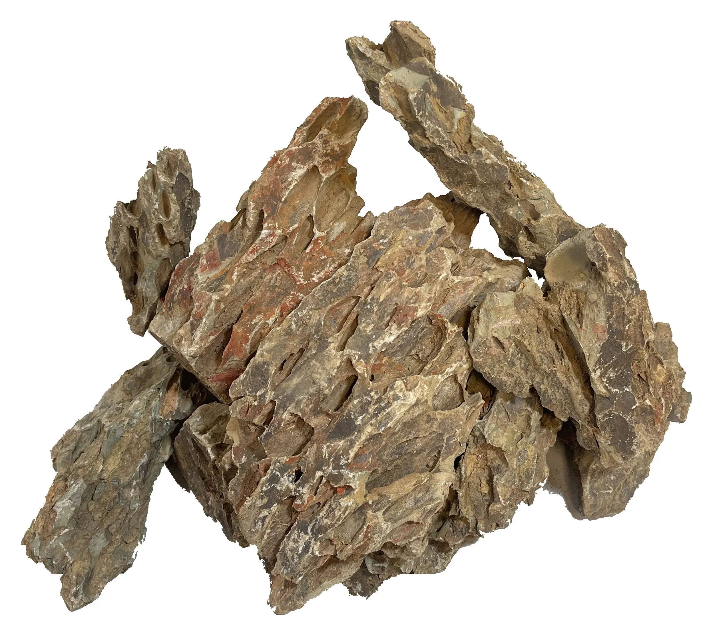 Premium Aquascaping Rocks for Freshwater and Planted Aquariums (Dragonstone - 9 lbs)