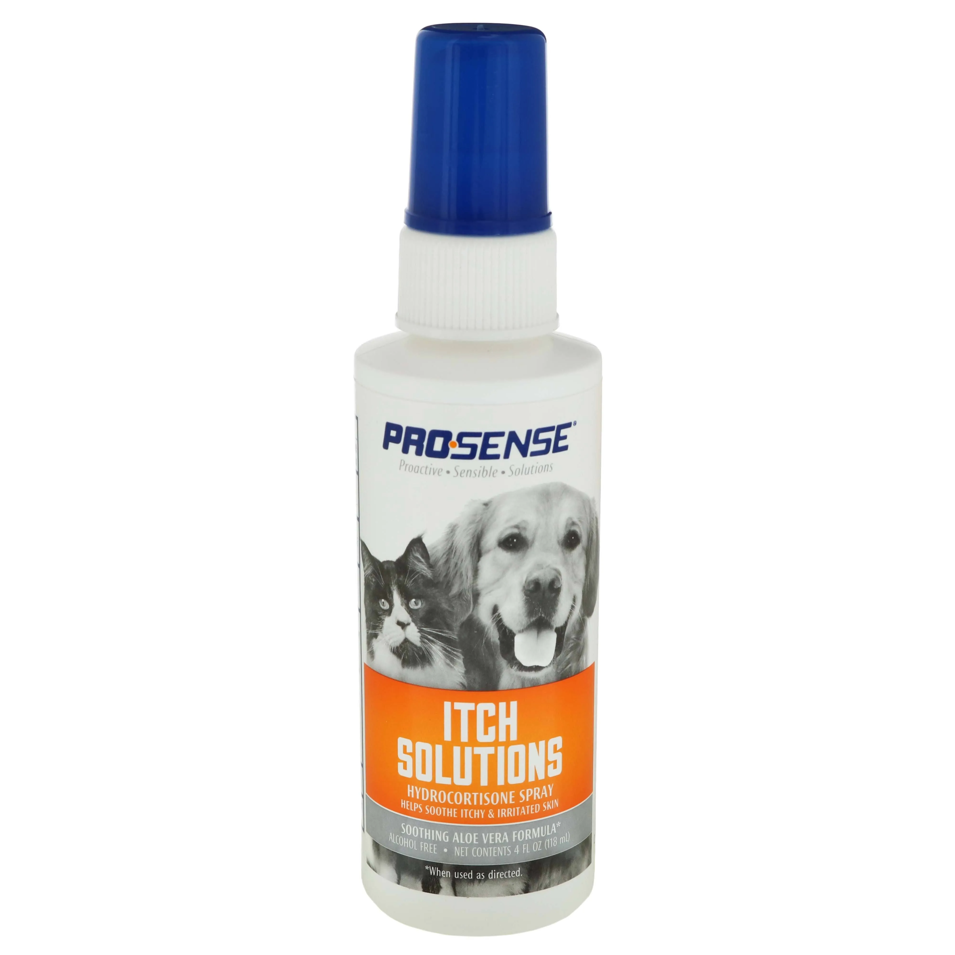 ProSense Itch Solutions Hydrocortisone Spray for Pets with Aloe 4oz