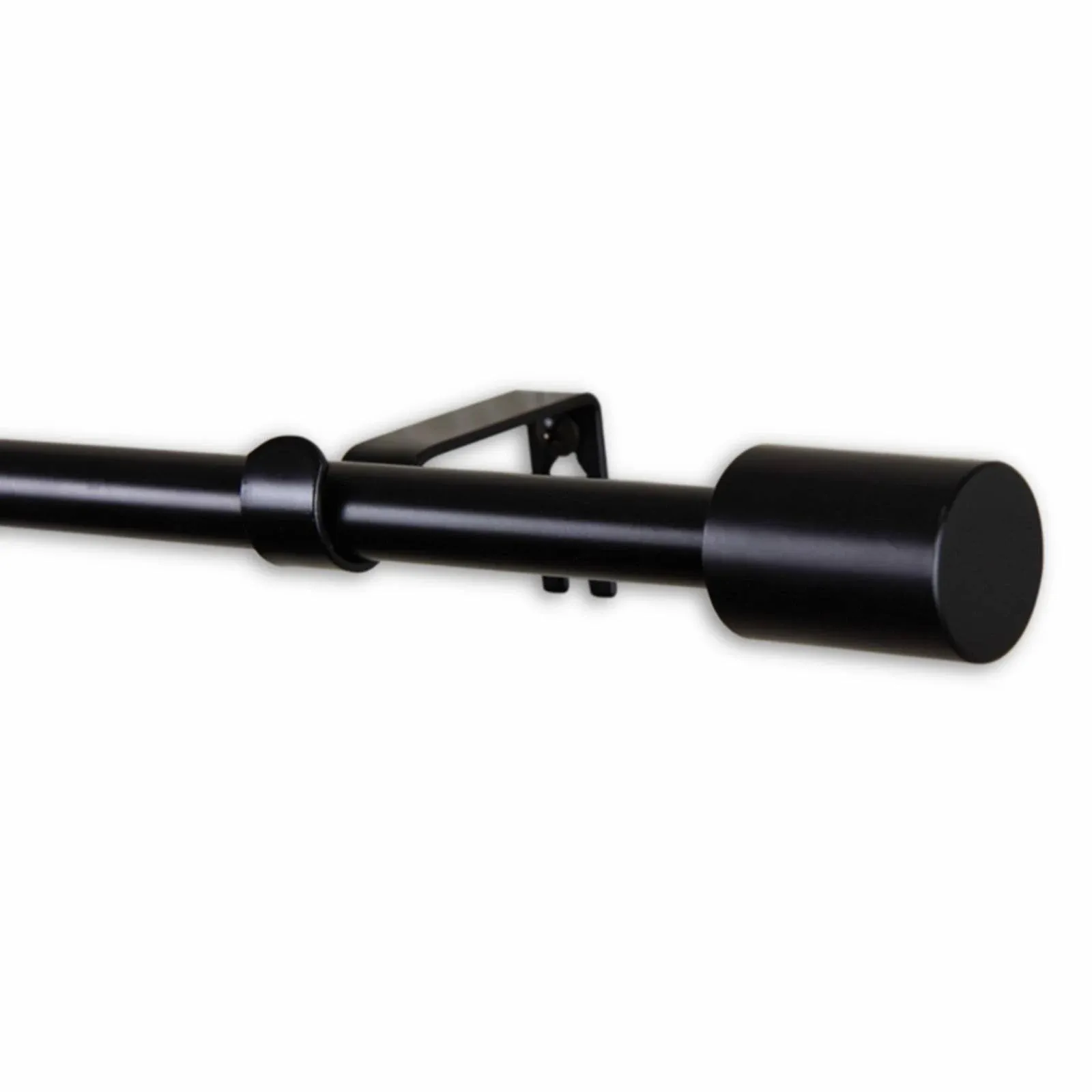 Rod Desyne Nora Curtain Rod, Black