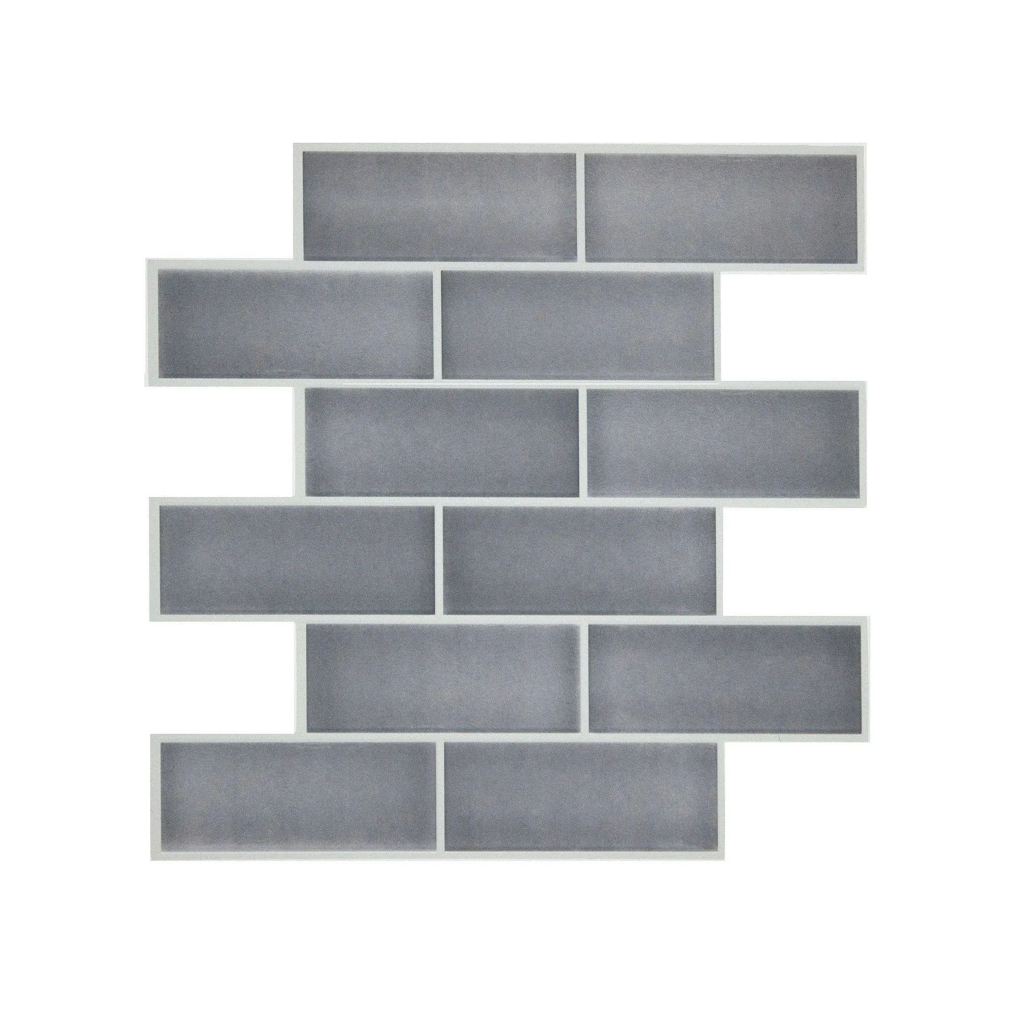 Dark stone gray ceramic sticktile