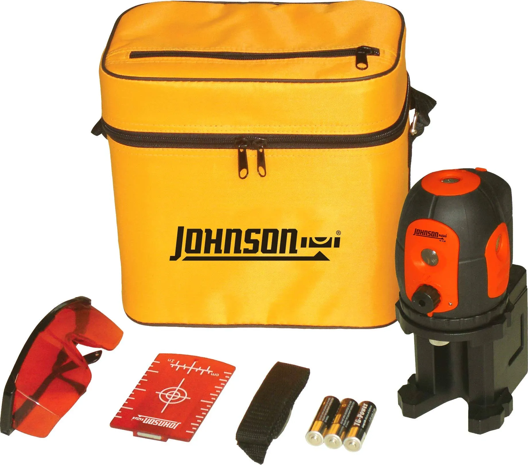 Johnson 40-6680 Self-Leveling 5 Beam Dot Laser Level