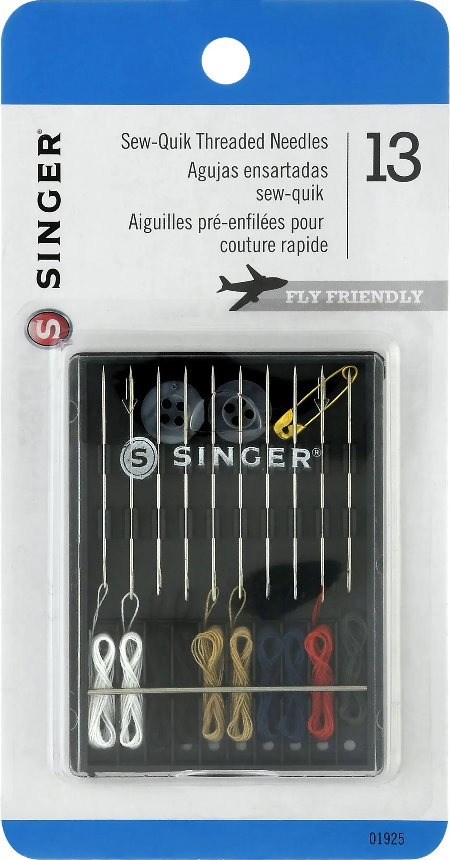 Singer Sew-Quik Threaded Hand Needle Kit