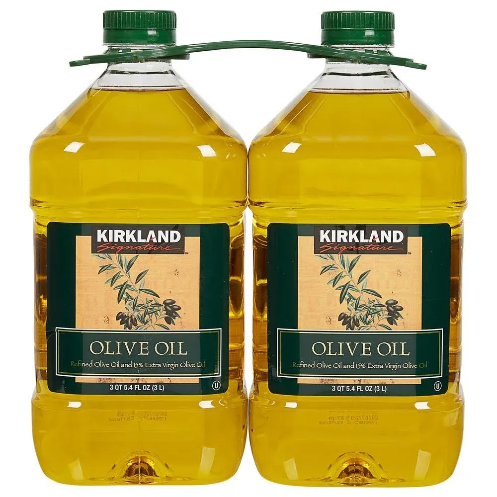 Kirkland Signature Pure Olive Oil - 2 pack, 3 L bottles