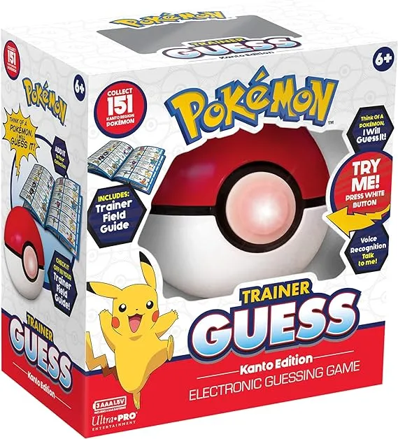 NEW IN BOX  POKEMON Trainer Guess Electronic Guessing Game Kanto Ed SEE Details