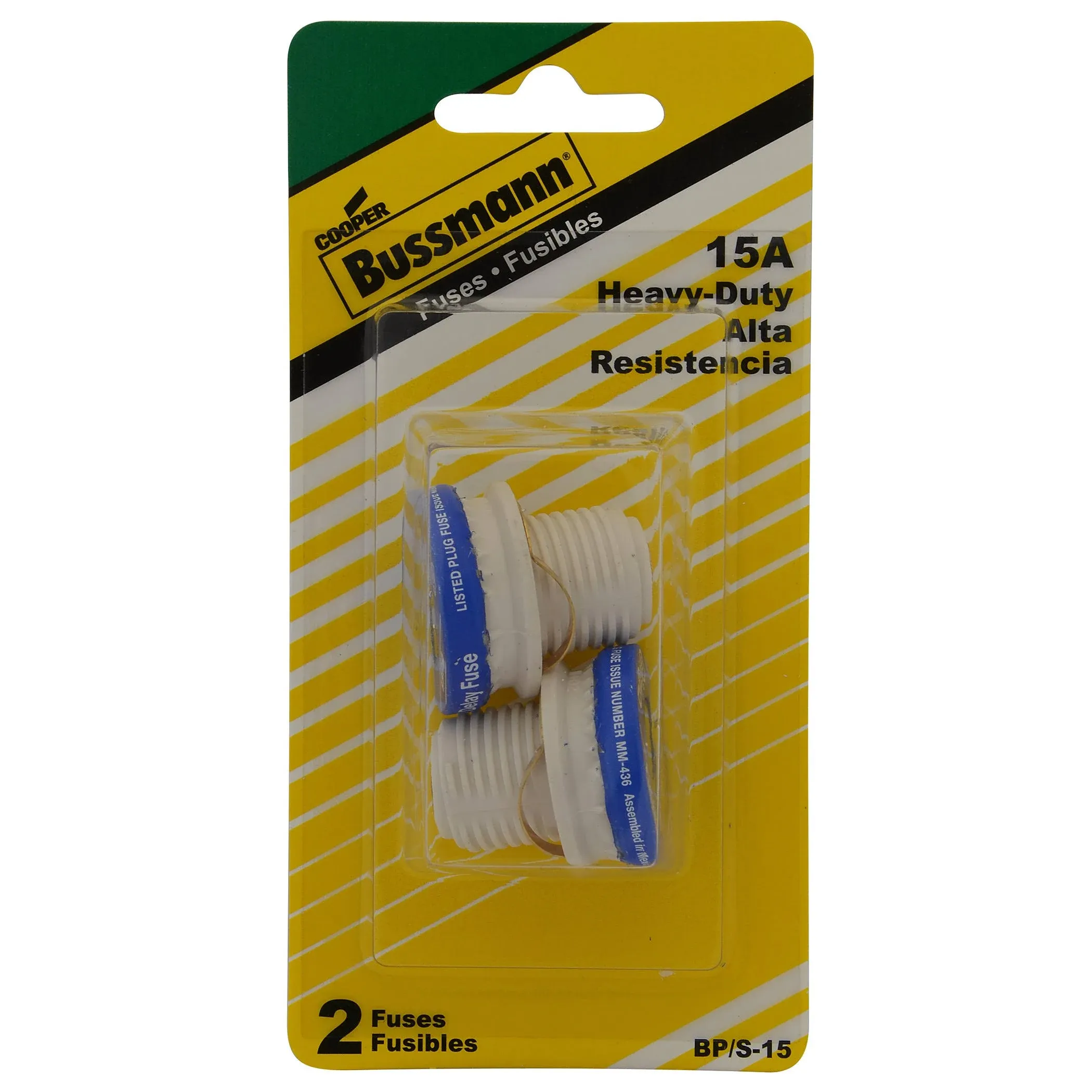 Bussmann BP/S-15 S Plug Fuse