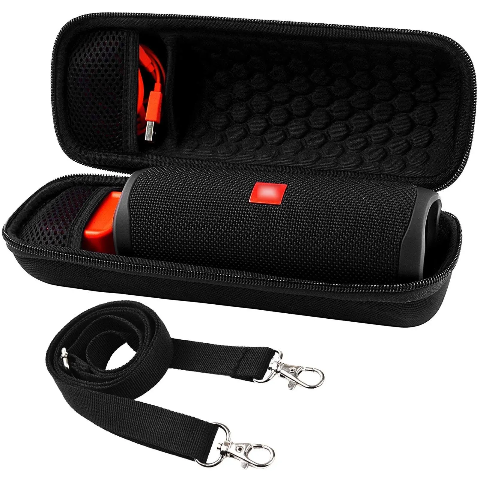 Comecase Case Compatible with JBL Flip 6 / Flip 5 Waterproof Portable Bluetooth Speaker. Hard Travel Storage Holder for JBL Flip 4 and US