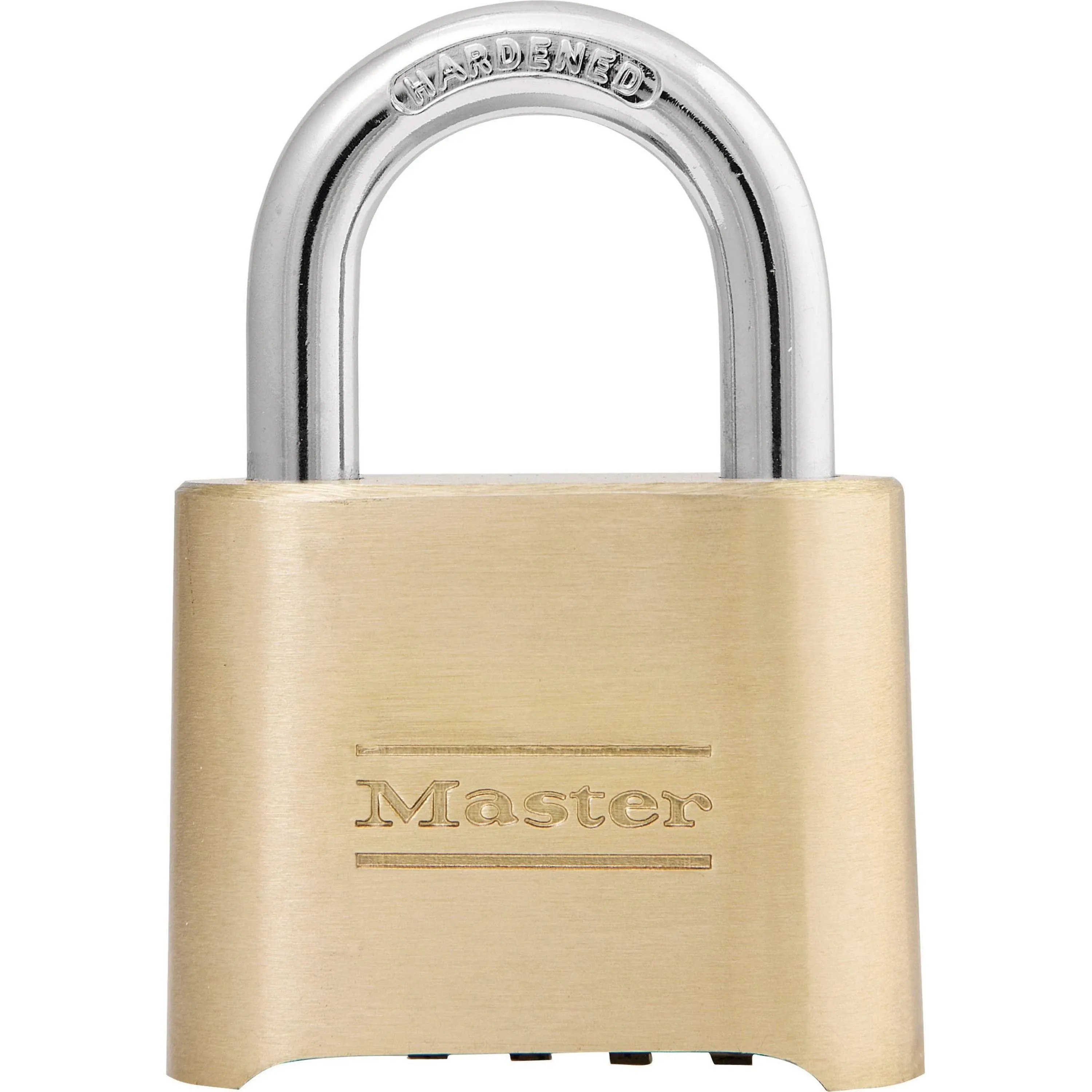 Master Lock Combination Lock, Indoor and Outdoor Padlock, Resettable Combination Locker Lock