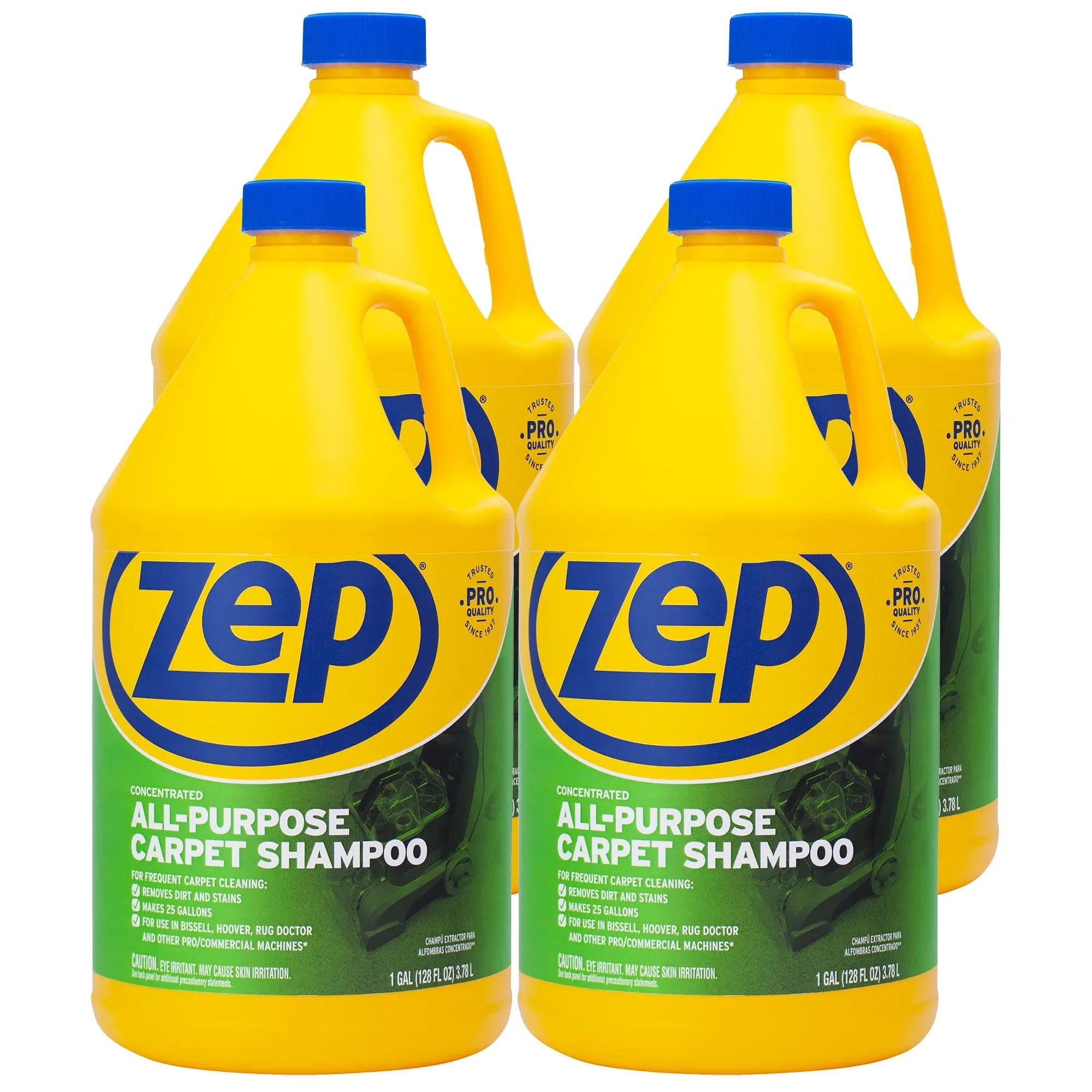 Zep Commercial, ZPE1041690, Extractor Carpet Shampoo Concentrate, 1 Each, Blue