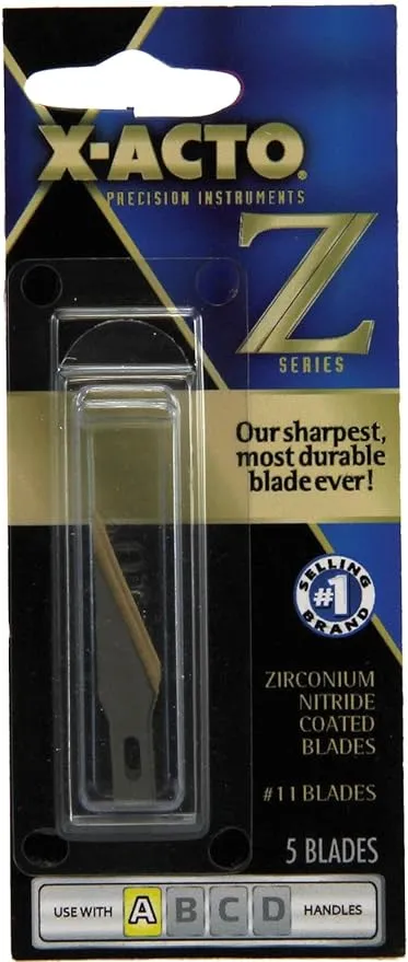 X-Acto Z-Series #11 Blades, 5/Pkg,