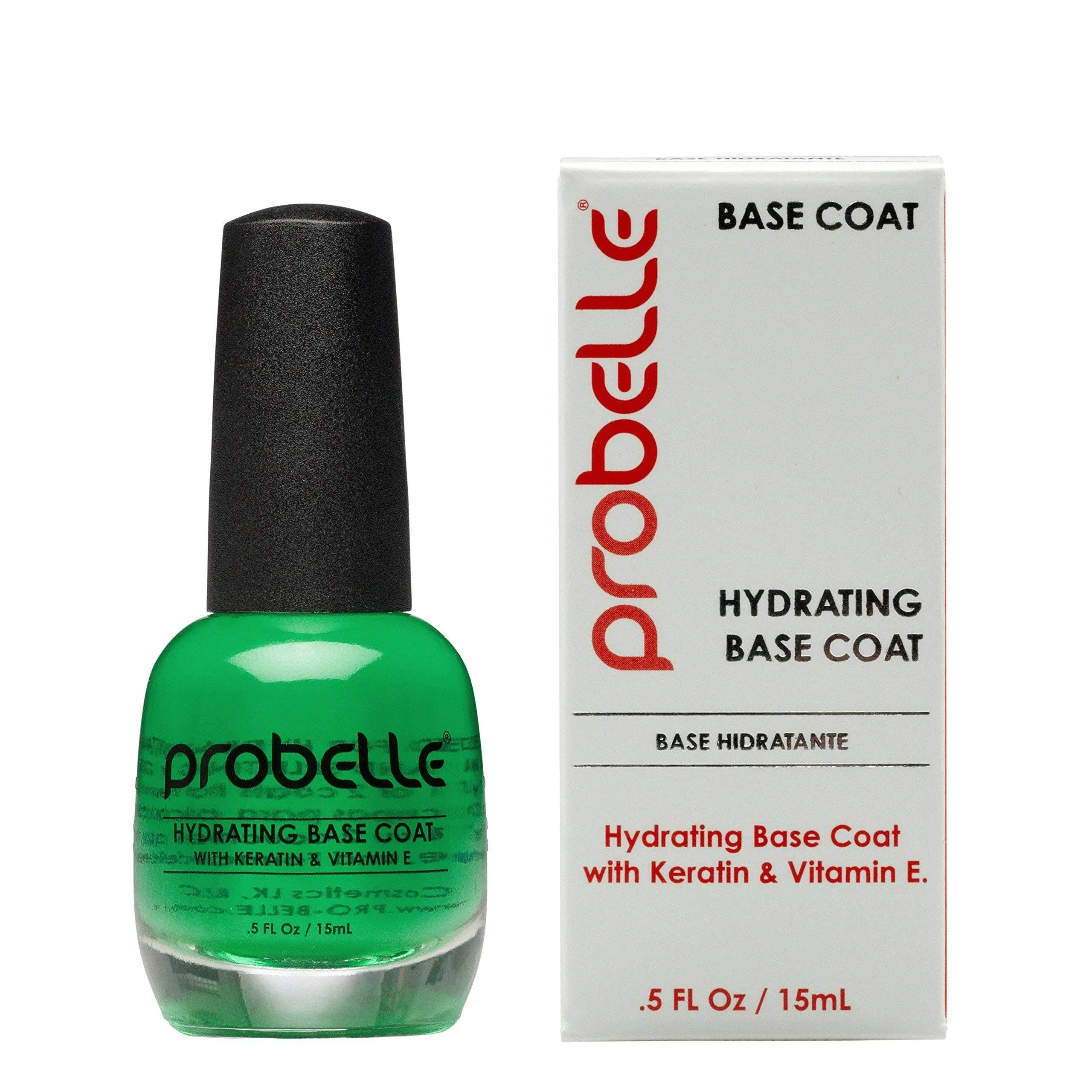 Probelle Hydrating Base Coat for Dry Nails and Brittle Nails - Keratin