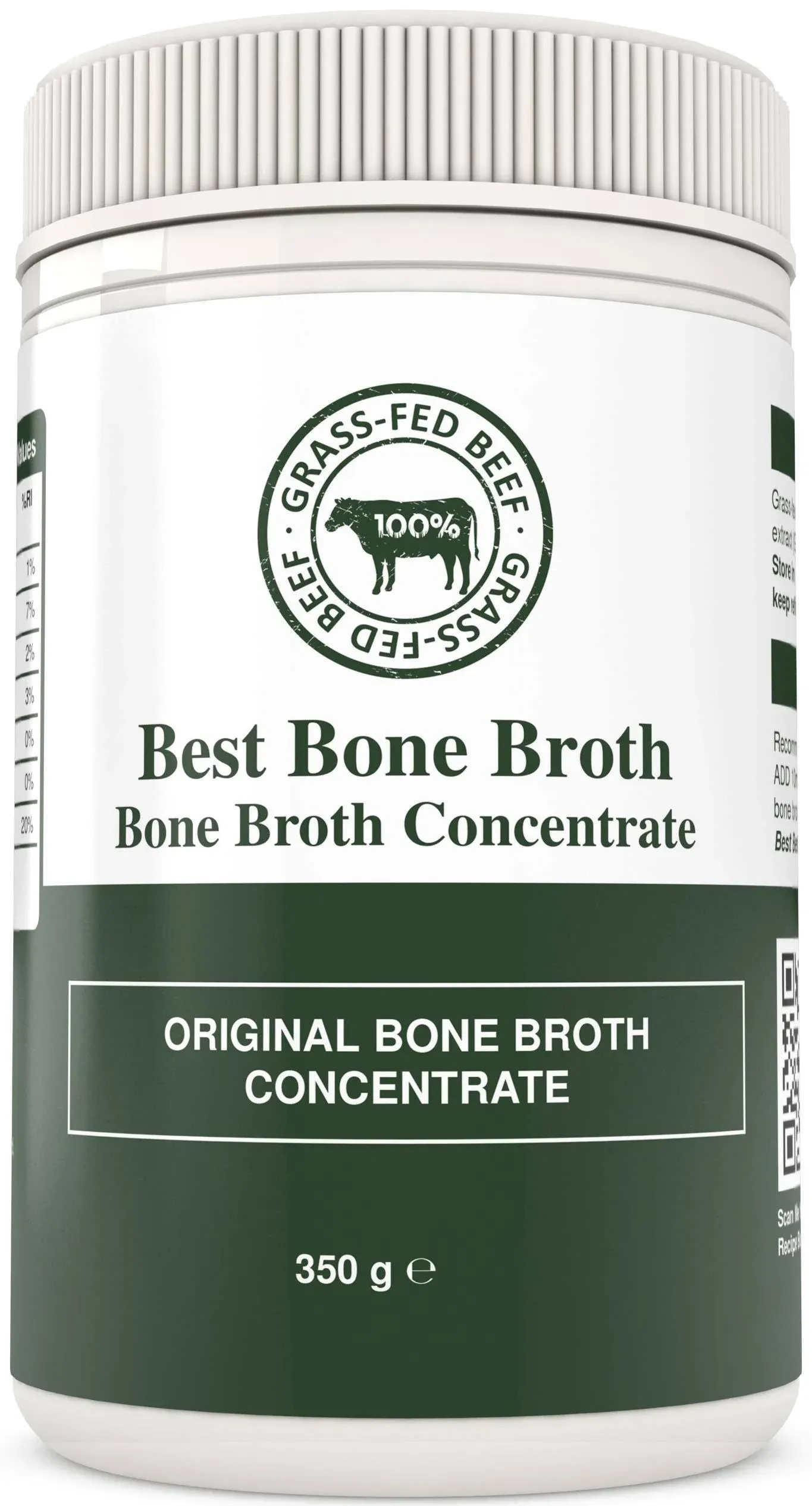 Beef Bone Broth Concentrate Grass Fed - Made from top Australian Cattle - Full of Protein and Collagen | 35 Servings Makes 2.25 gallons of Broth | Just add Water | Keto & Paleo Friendly | SippableBeef Bone Broth Concentrate Grass Fed - Made from top Aust