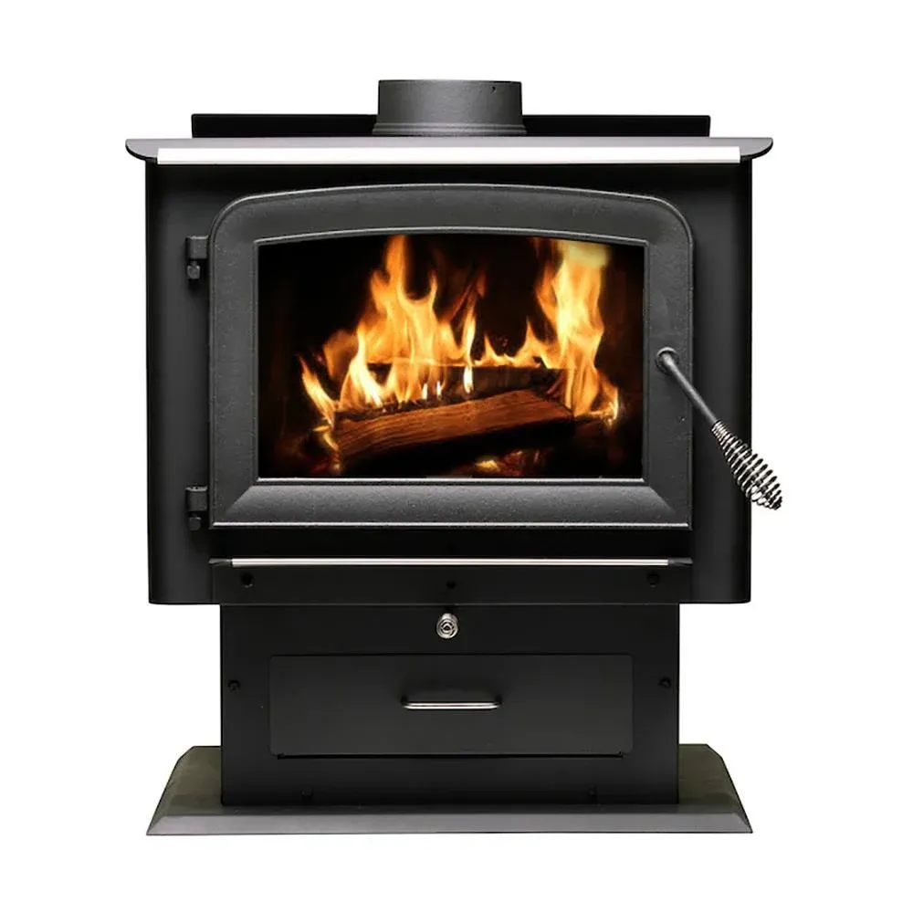 Ashley Hearth Products 2500-sq ft Heating Area Firewood and Fire Logs Stove