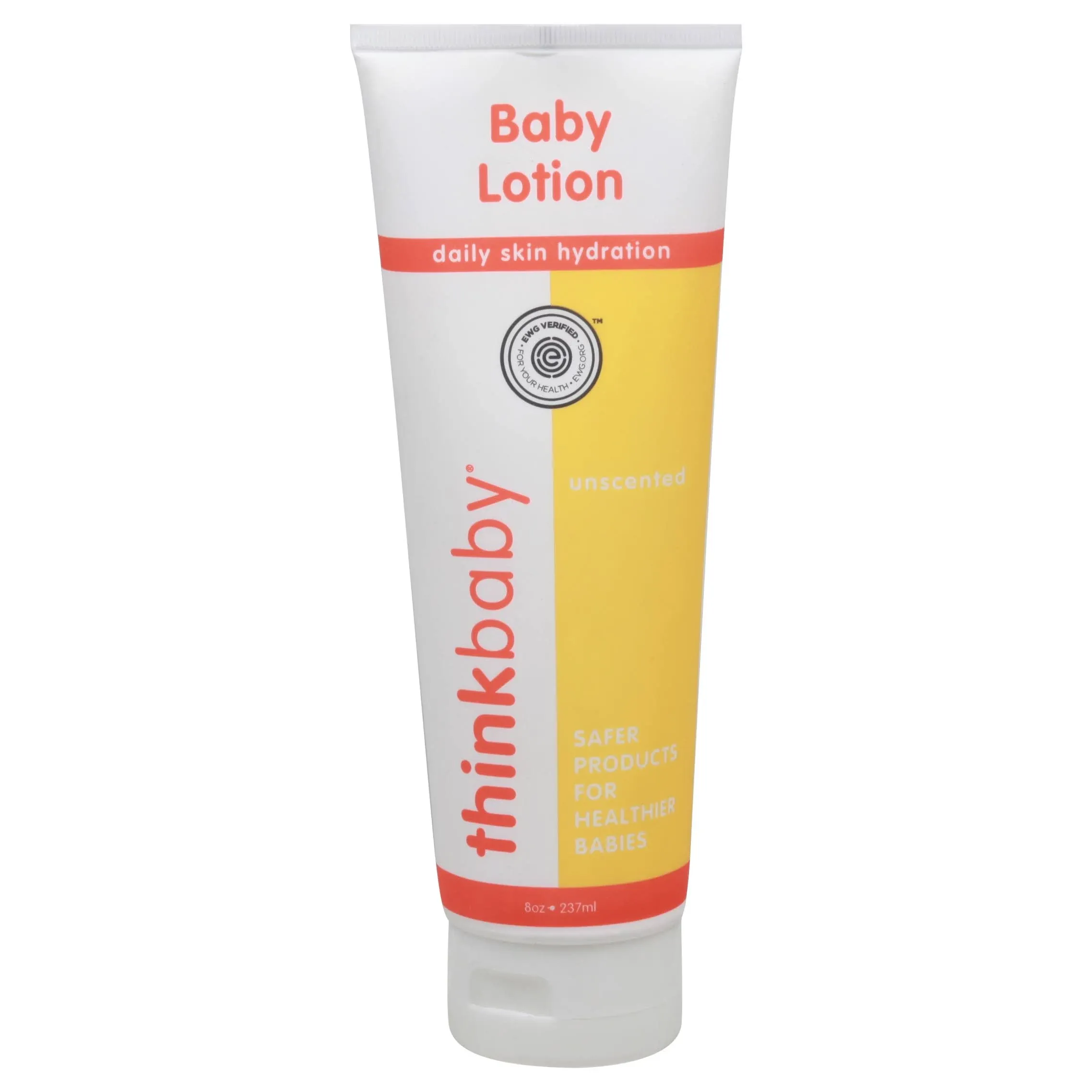 Thinkbaby Baby Lotion, Daily Skin Hydration, Unscented - 8 oz