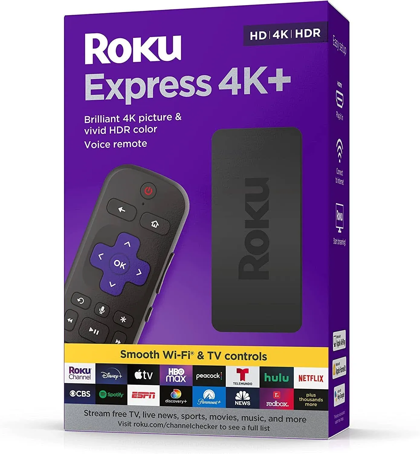 Roku Express 4K+ Streaming Player