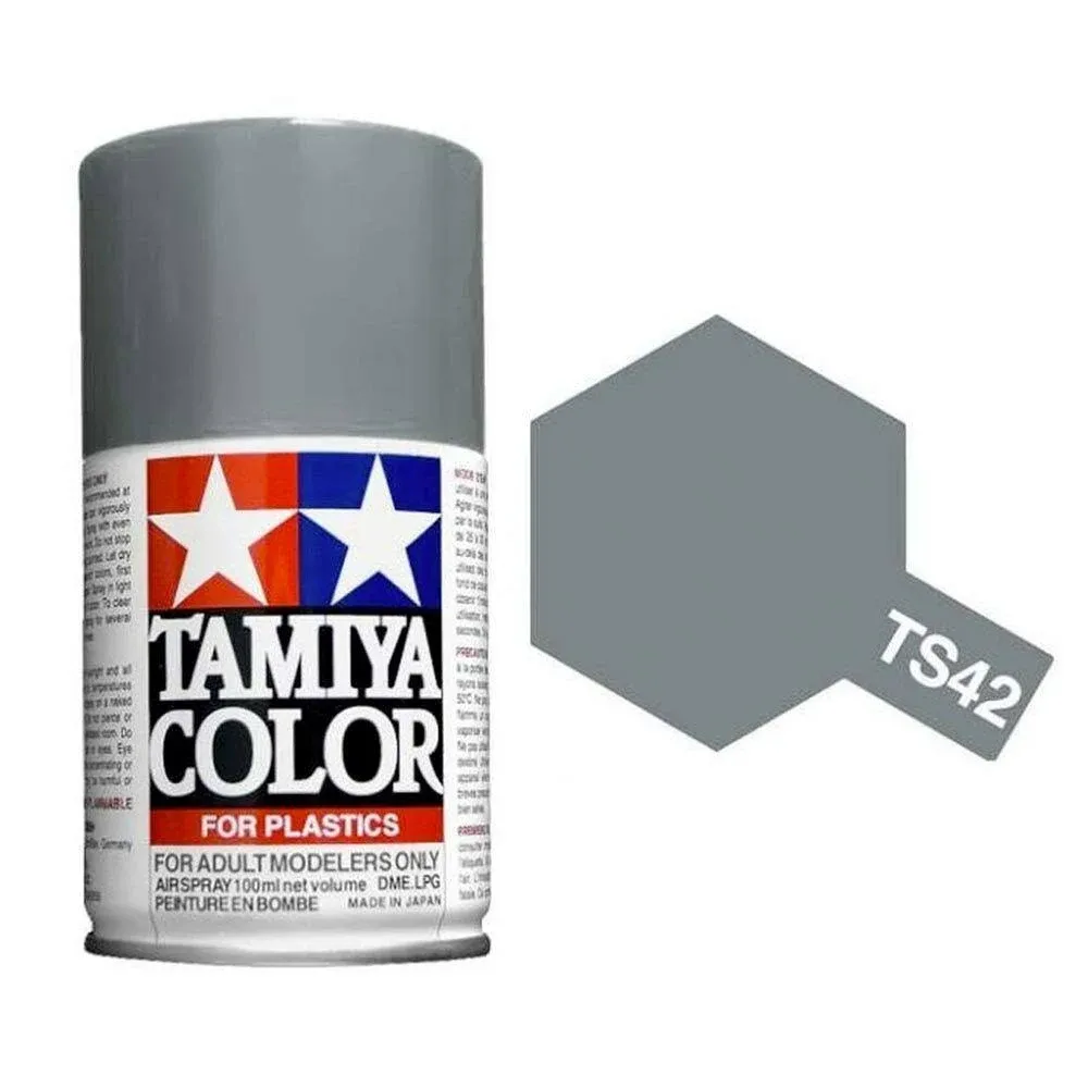 Tamiya TS-42 Light Gun Metal Spray Lacquer