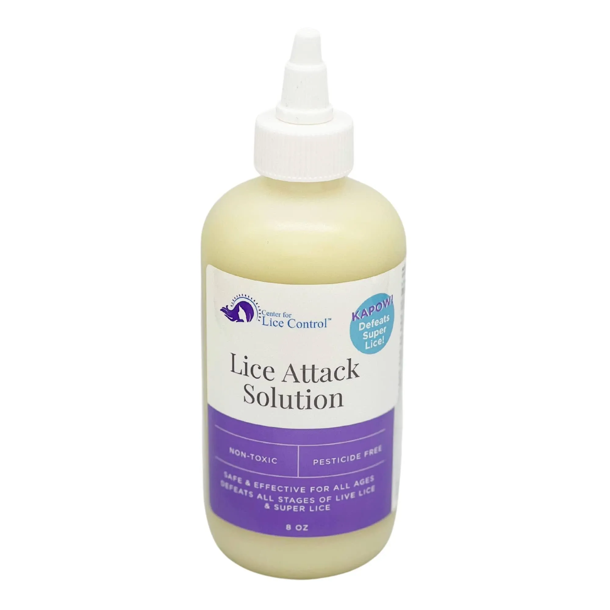 Center for Lice Control Lice Attack Solution 8 oz