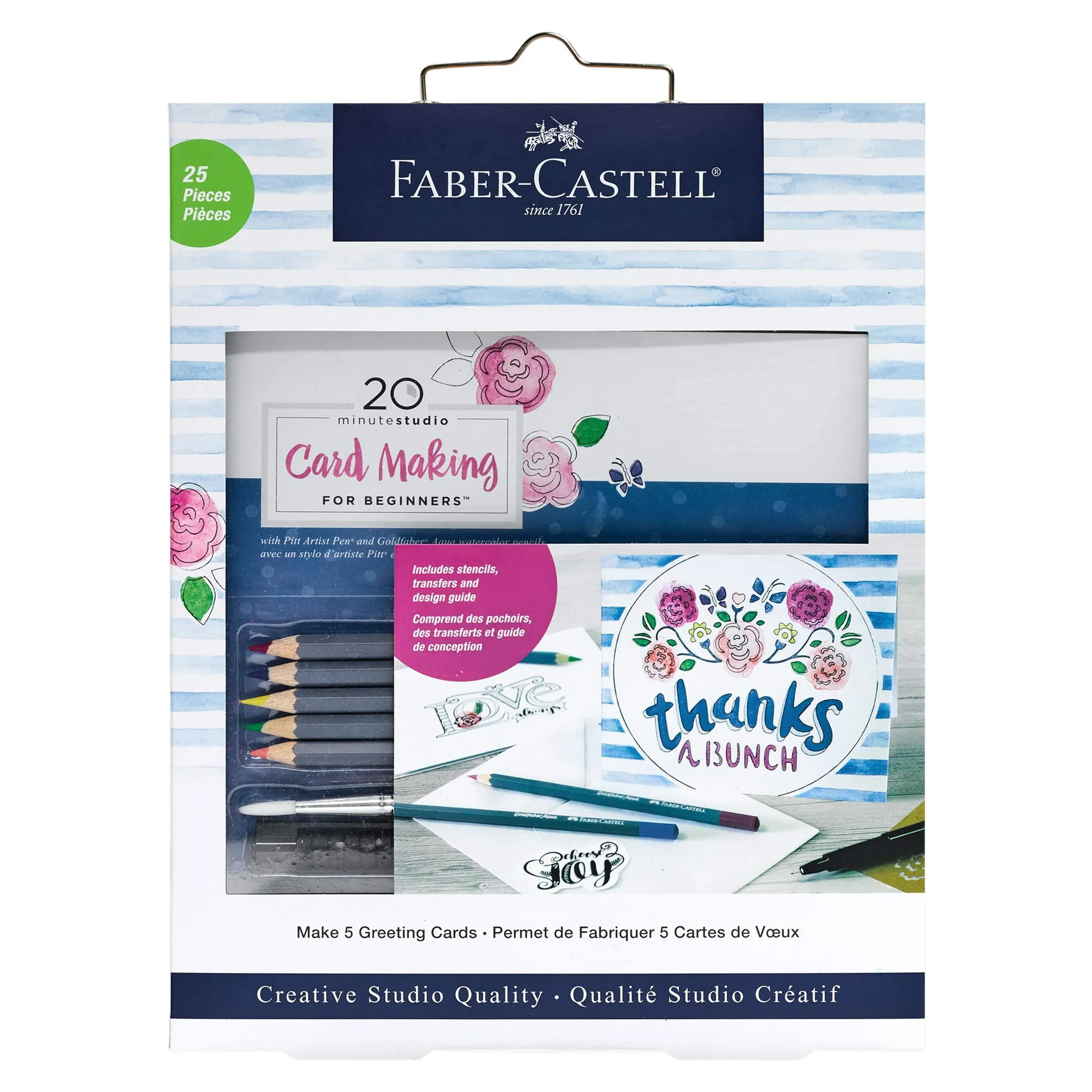 Faber-Castell 20 Minute Studio Card Making for Beginners – Create Your Own DIY Greeting Cards with Watercolors