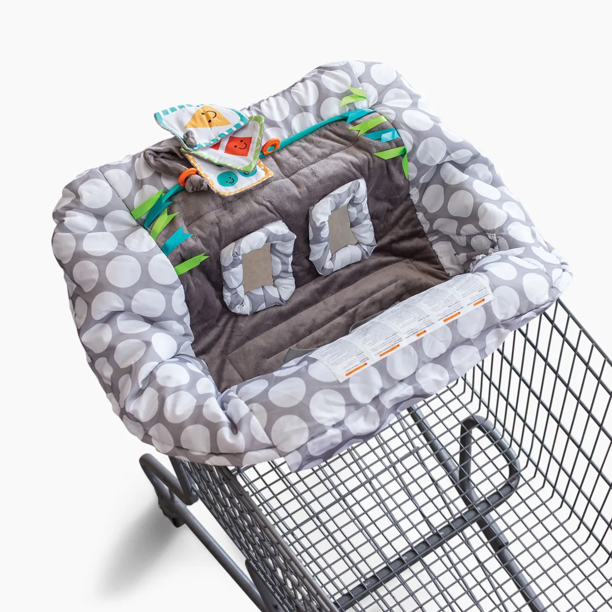 Boppy Preferred Shopping Cart and High Chair Cover - Jumbo Dots