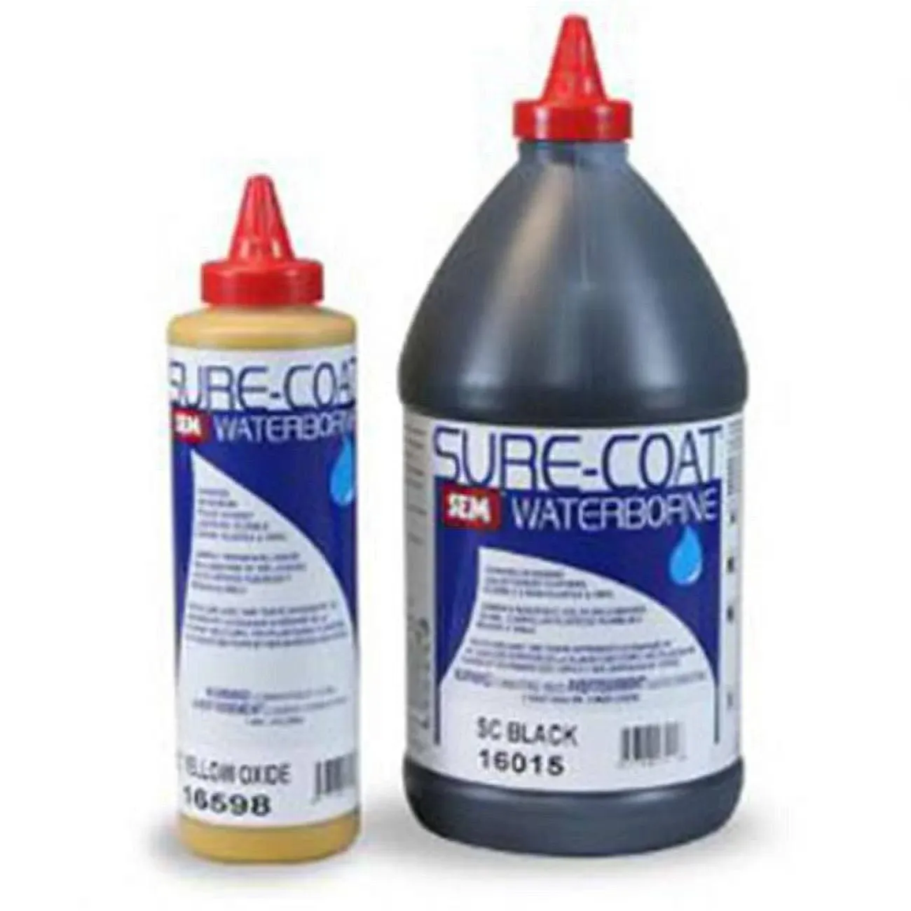 Sure-Coat 16018 Waterborne Mixing System, 1 pt Can, Black, Liquid