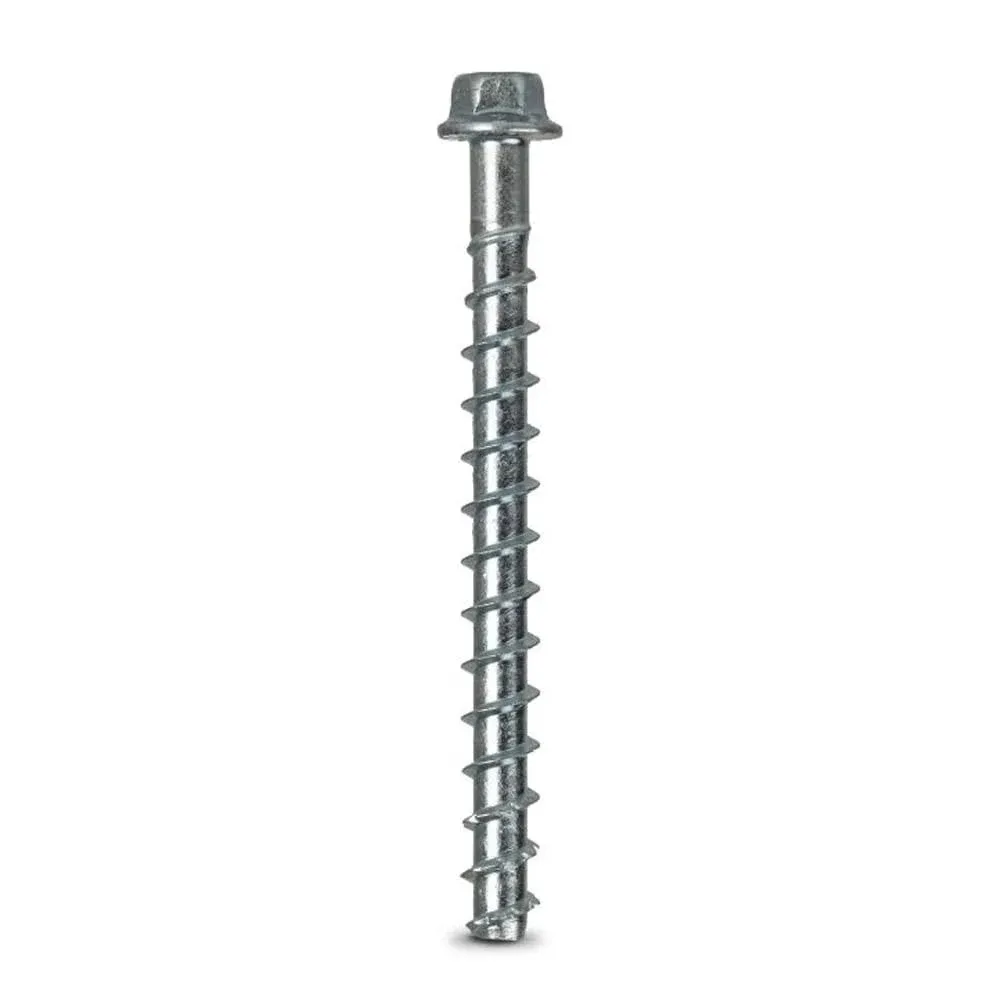 [100 Pack] Simpson Strong-Tie THDB25178H Titen HD 1/4 in. x 1-7/8 in. Heavy-Duty Screw Anchor