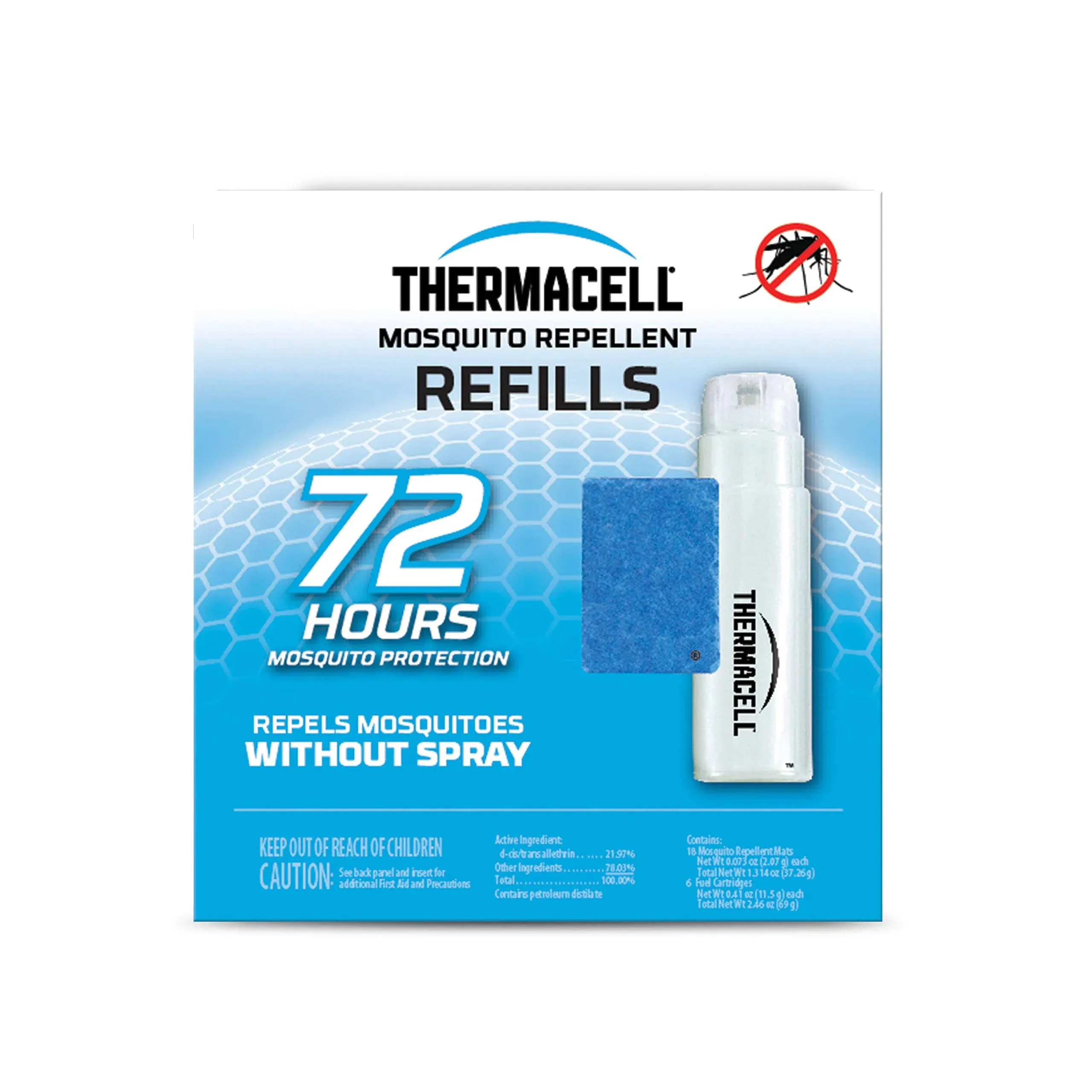 Thermacell Mosquito Repellent Refills 72-hours