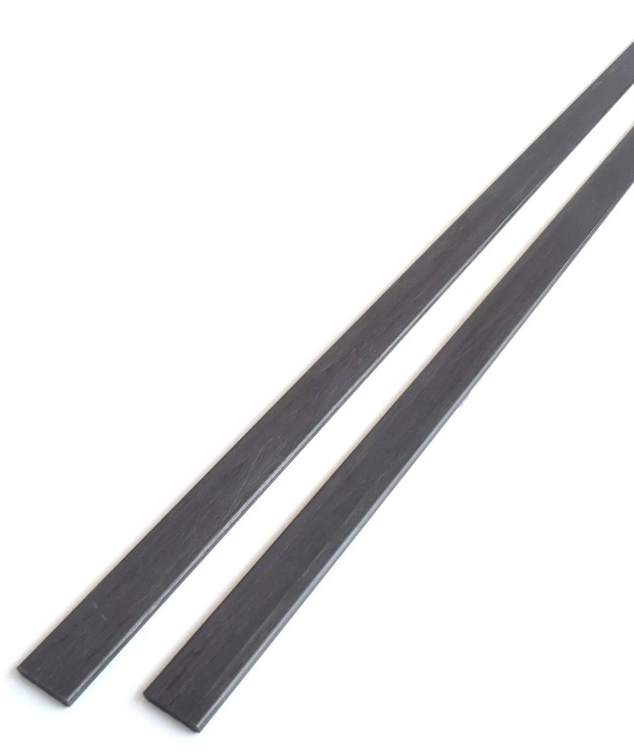 2pcs 3x15mm Length 420mm Flat Carbon Fiber Bars,Pultruded Carbon Fiber Strips