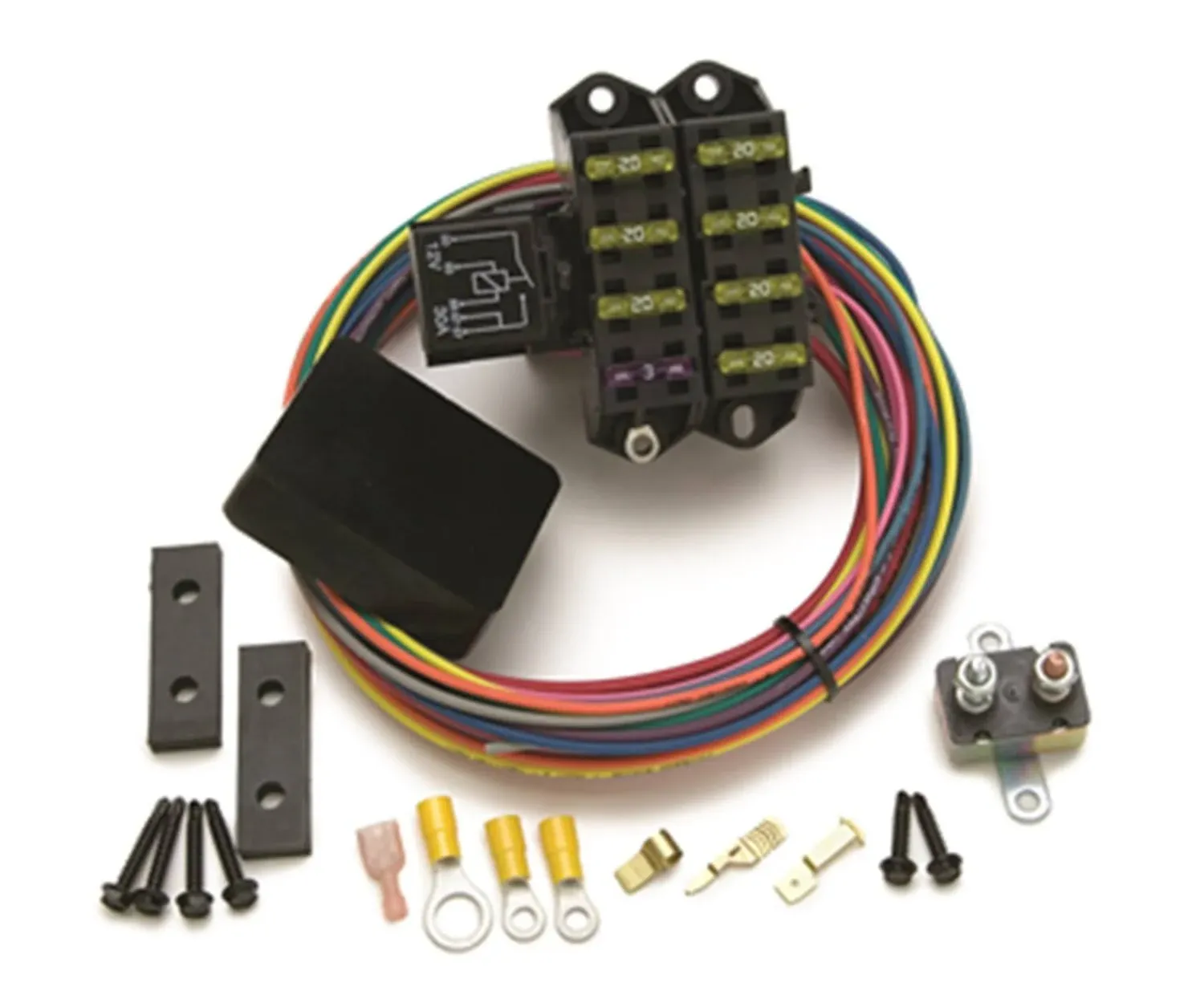 Painless Performance Auxiliary Fuse Block Cirkit Boss Weatherproof With 7 Circuits 12-Volt