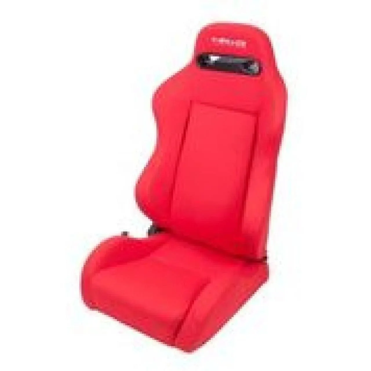 NRG Innovations NRG RSC-220-NRG Pair of Type-R Universal Racing Seat with Red Stich and NRG Logo, 33 (H) x 22 (W) x 21.5 (D) Inches, Driver and Passenger Side, Red