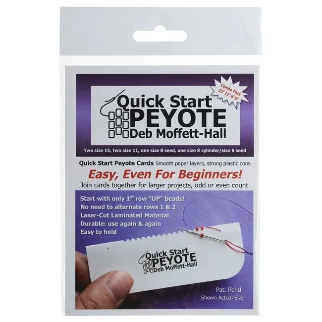 Quick Start Peyote Asst, 6 Cards Per Pack - QSP5