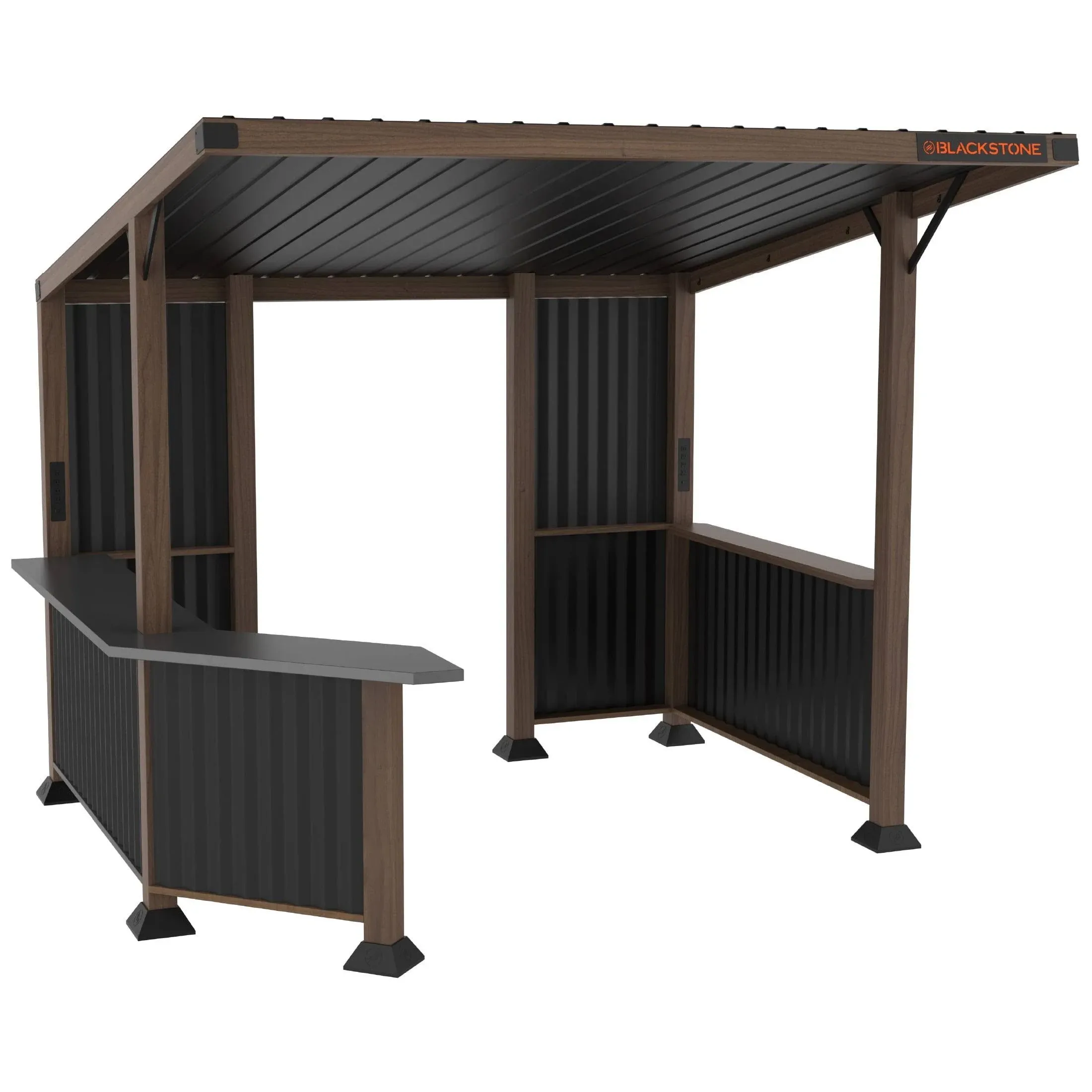 10' x 10' Bar and Griddle Pavilion