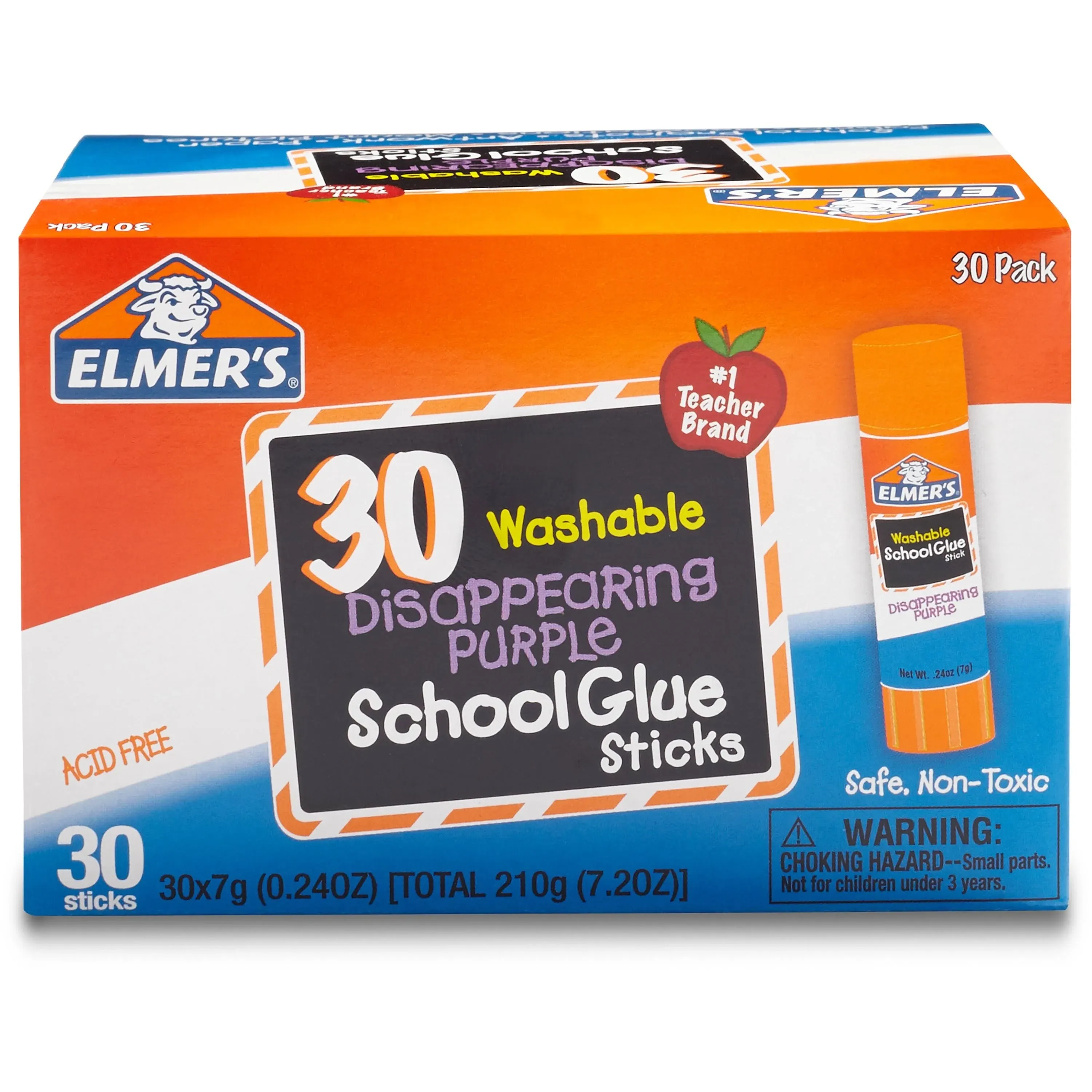 Elmer's Disappearing Purple School Glue Sticks