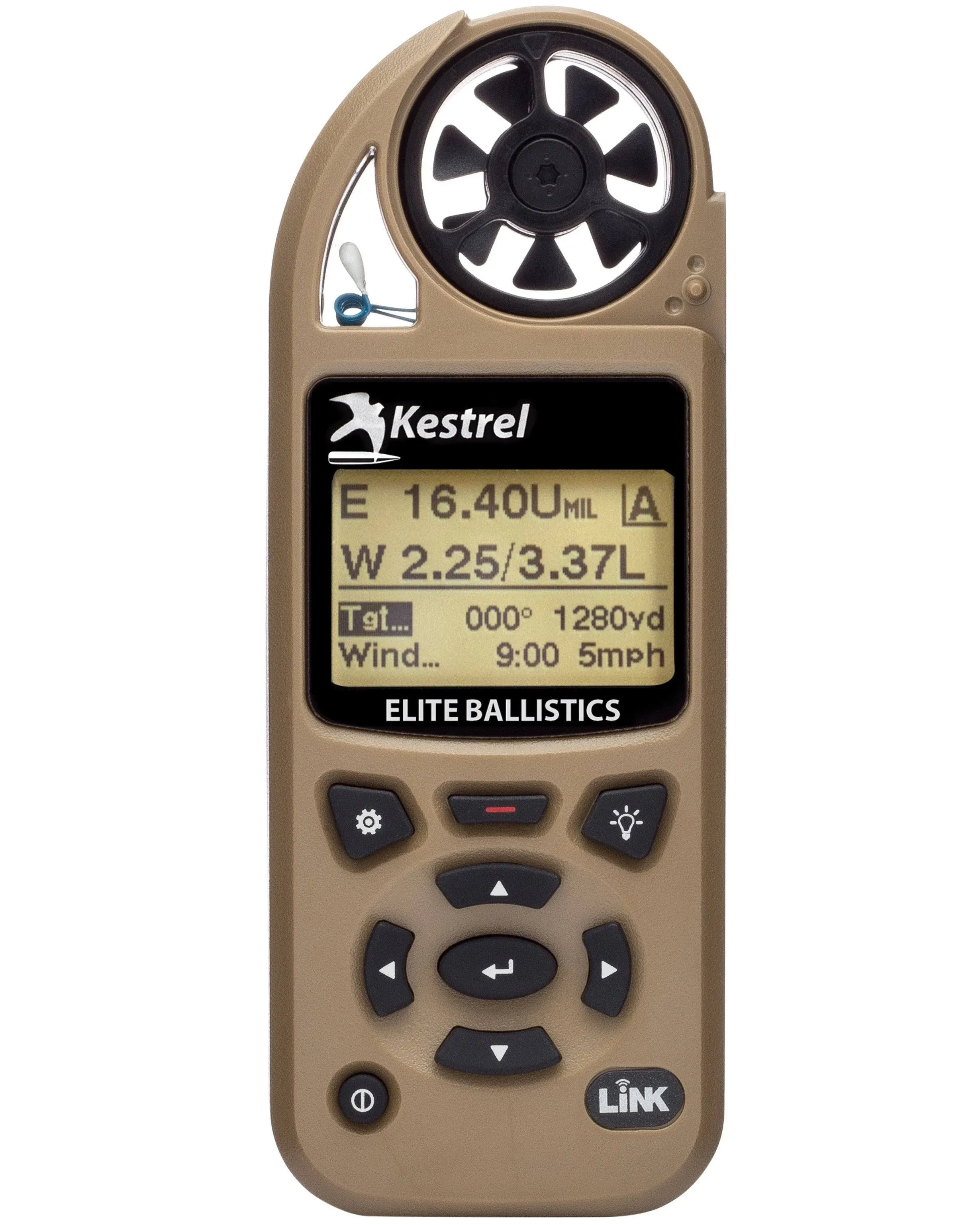 Kestrel Elite Weather Meter with Applied Ballistics and Bluetooth Link, Black