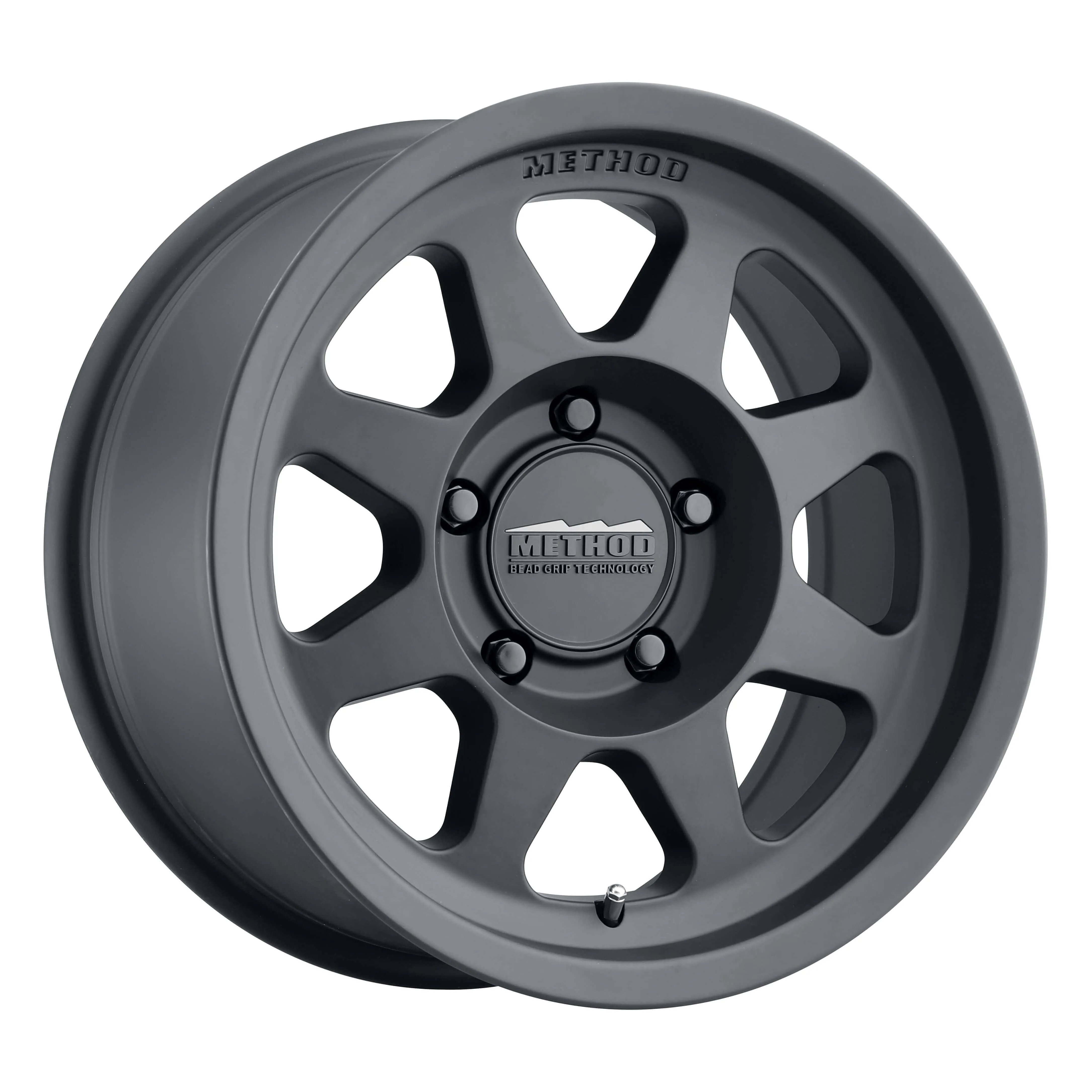 Method MR701 15x7 +15mm Offset 5x100 56.1mm CB Matte Black Wheel - MR70157051515