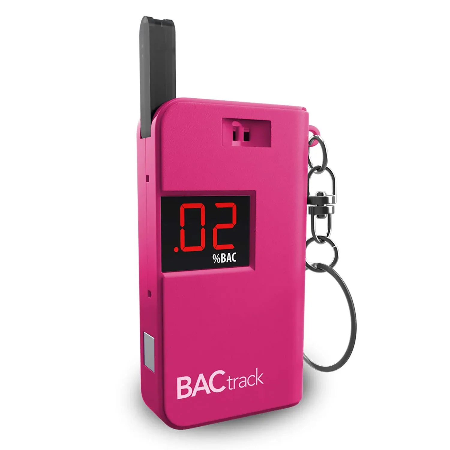 BACtrack Keychain Breathalyzer (Blue) | Ultra-Portable Pocket Keyring Alcohol Tester for Personal Use