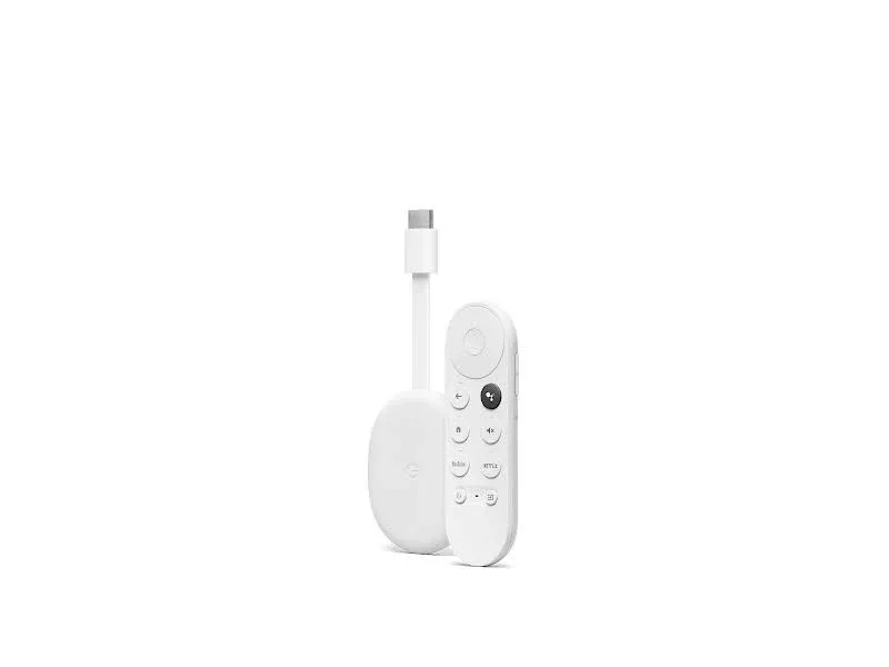 Chromecast with Google TV (4K) - Snow