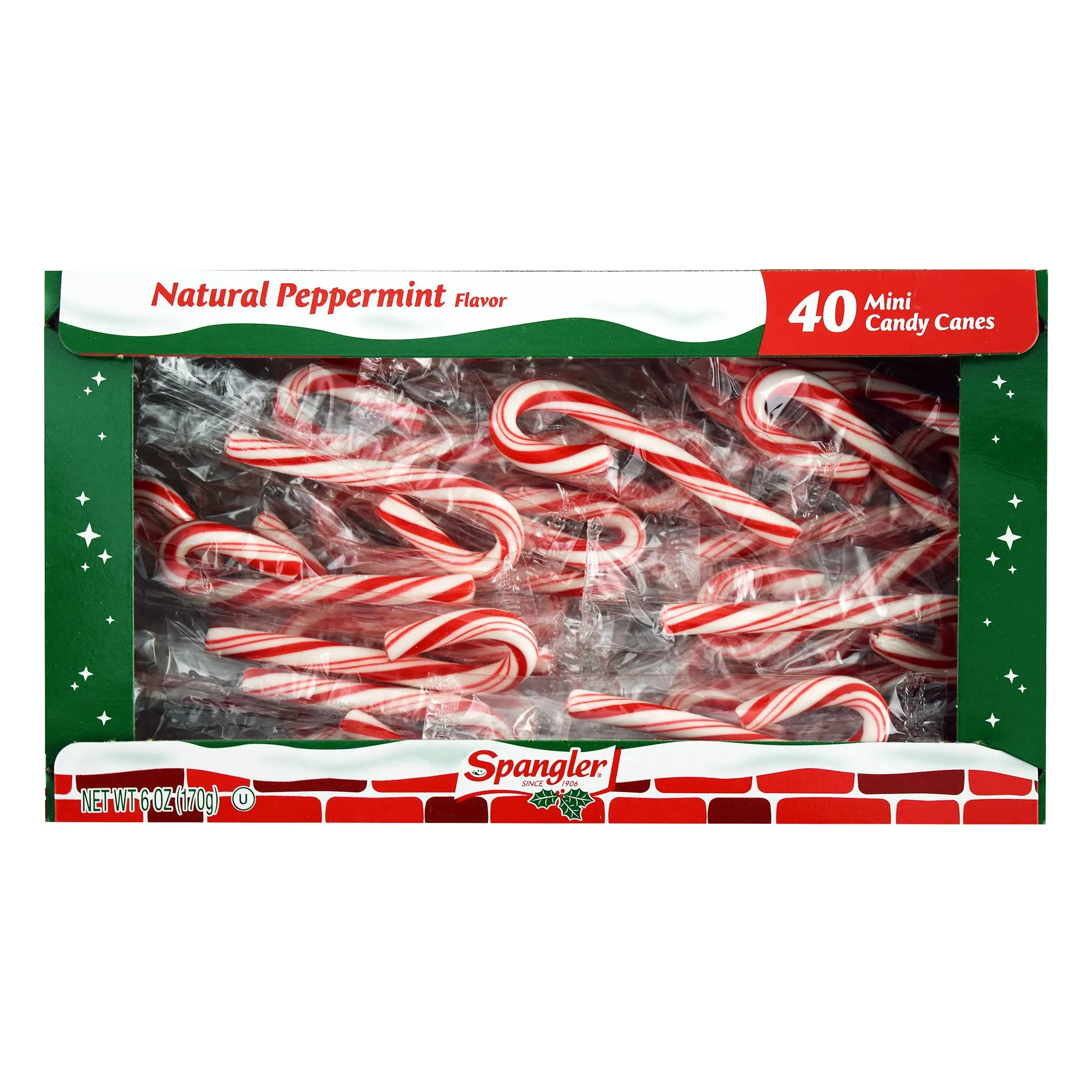 Spangler Candy Canes, Mini - 40 candies, 6 oz