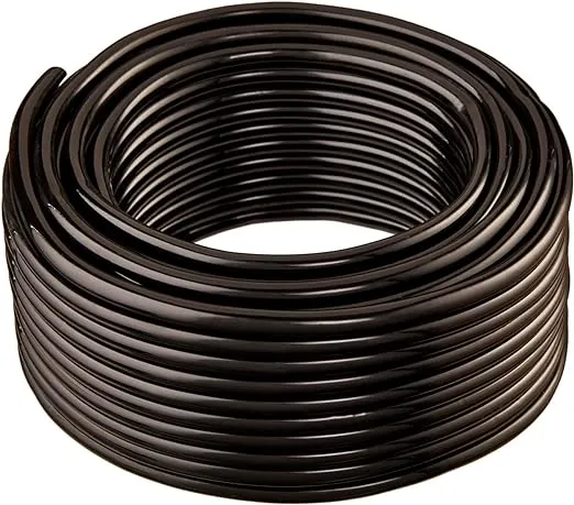 hydromaxx (1/2" ID x 5/8" OD x 100 ft) Flexible Non-Toxic, BPA Free, Black Vinyl Tubing