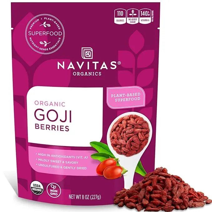 Navitas Goji Berries - 8 oz bag