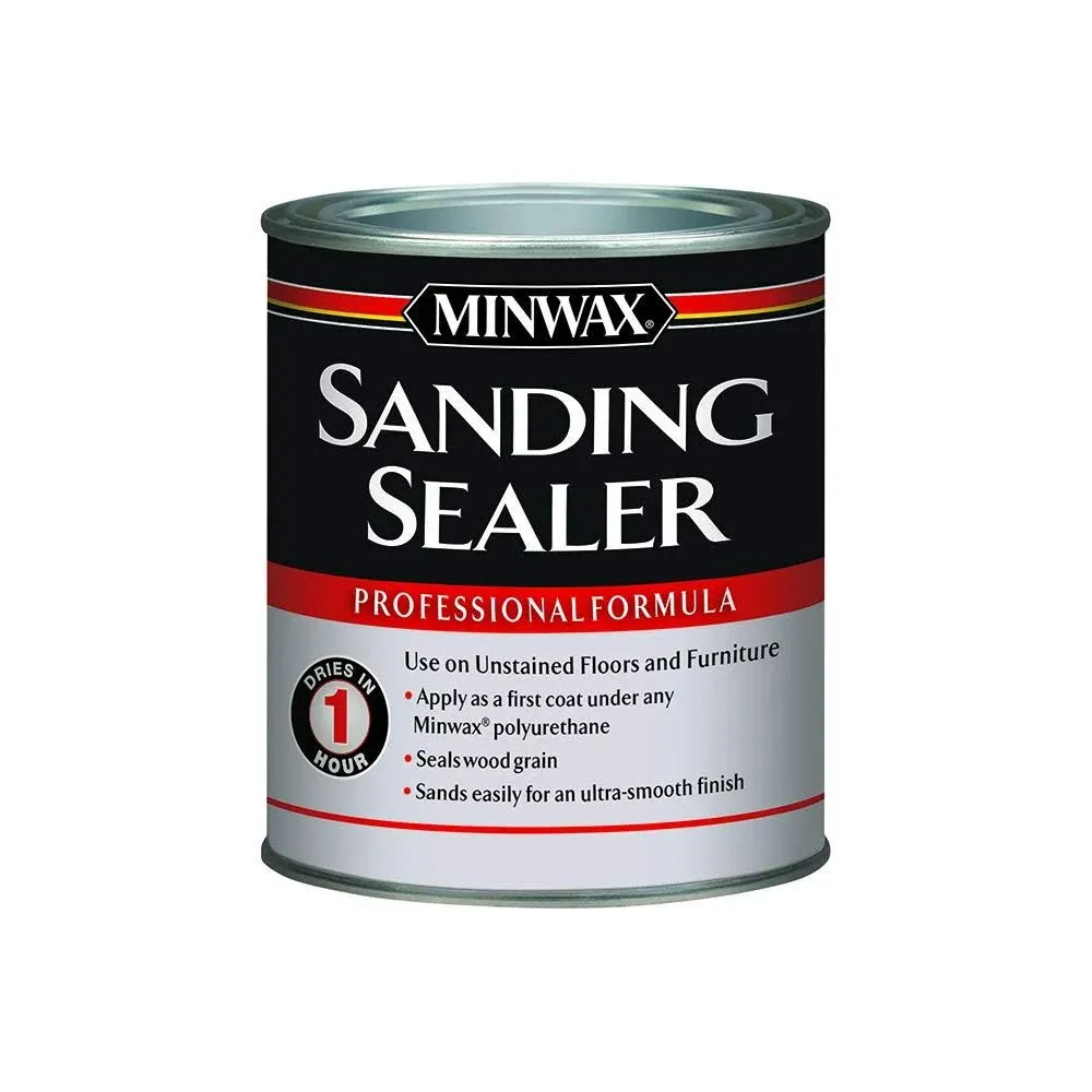 Minwax 157000000 Water-Based Professional Formula Sanding Sealer, 1 gallon