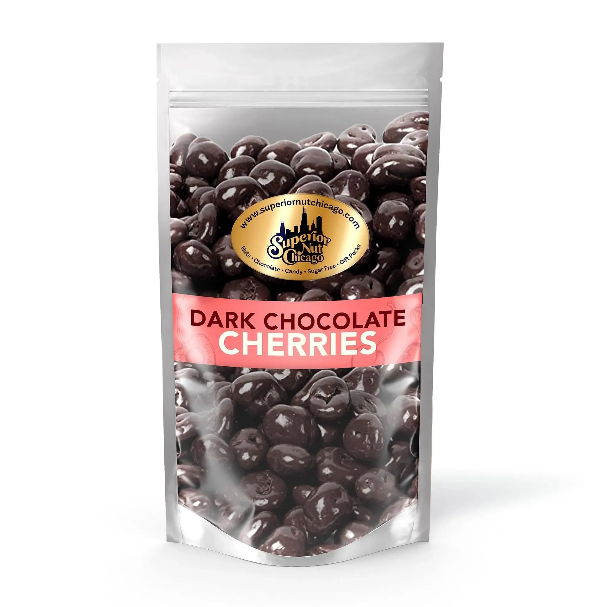 Superior Nut Chicago Dark Chocolate Covered Cherries