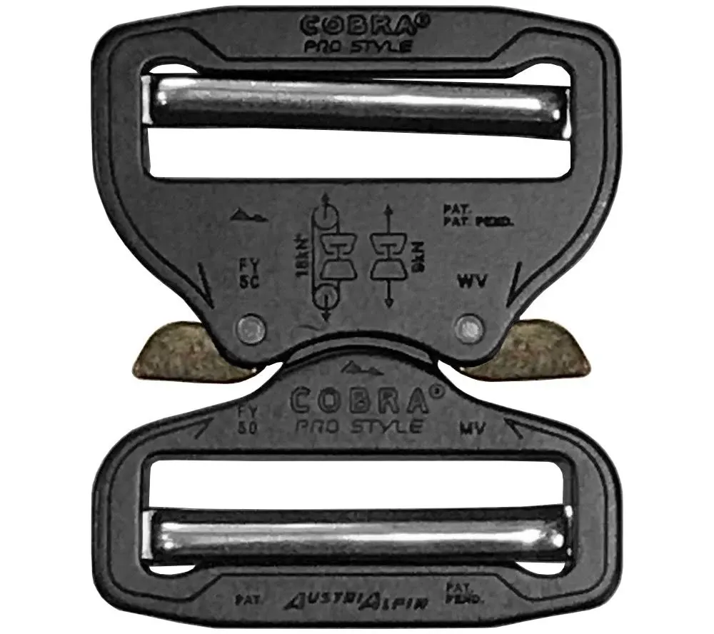 Cobra Buckle 2" Dual Adjustable No-Sew