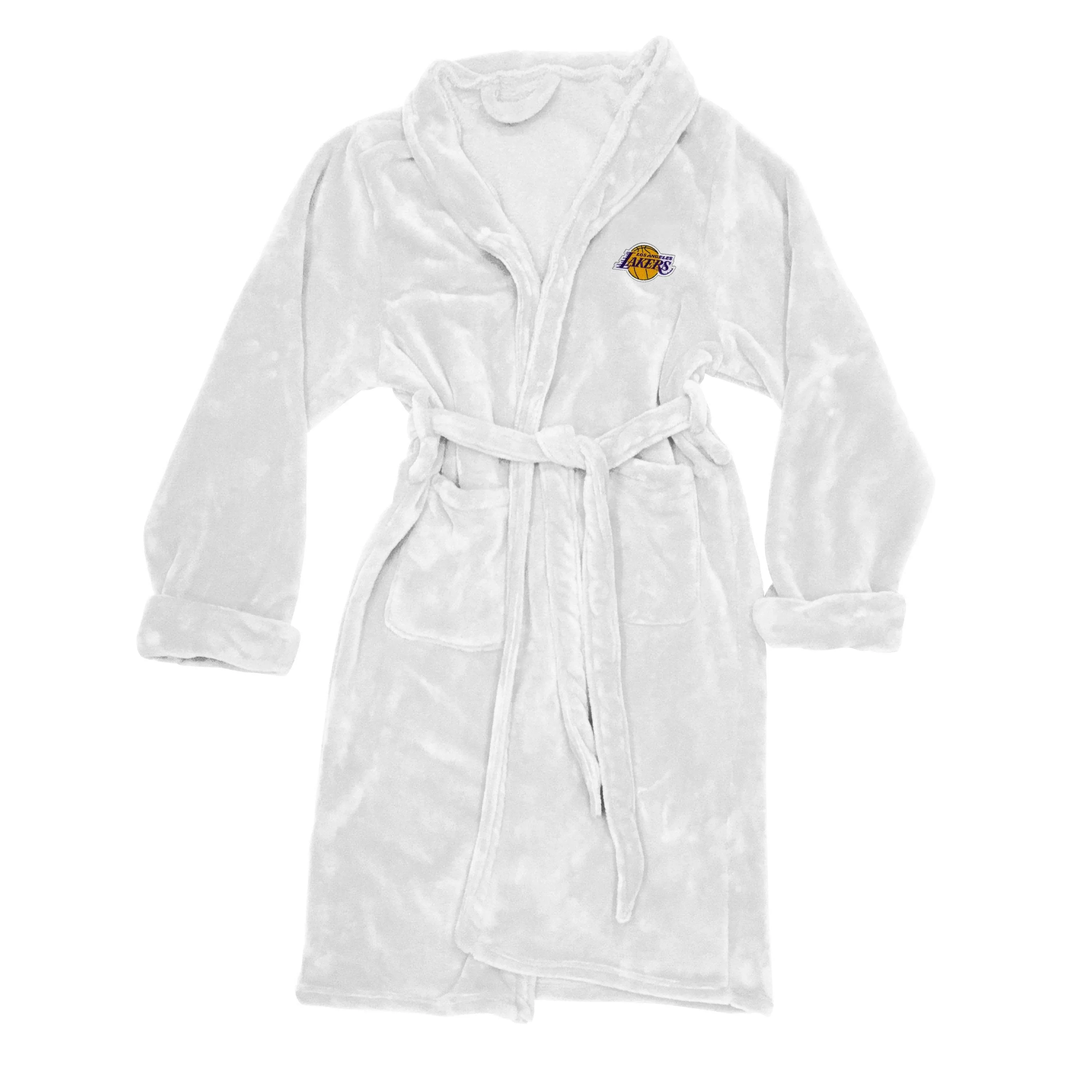 Northwest Men's Los Angeles Lakers Silk Touch Bath Robe