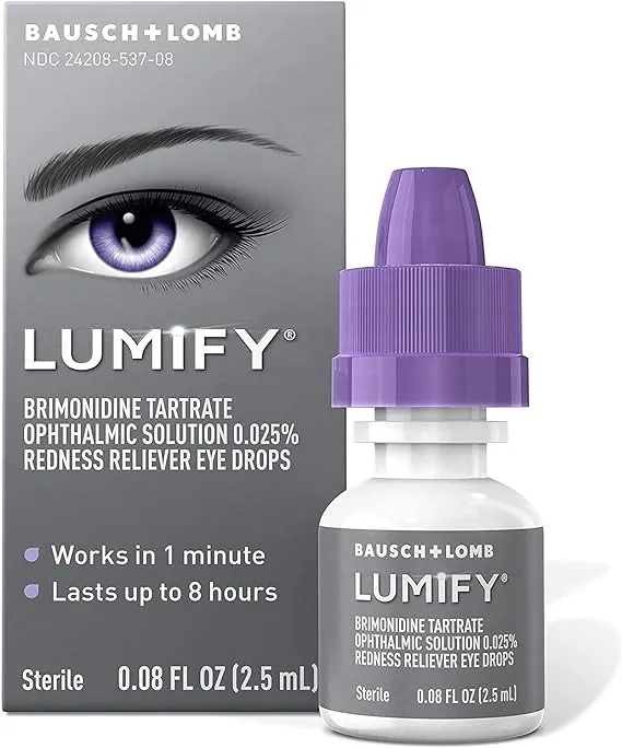 Bausch & Lomb Lumify Redness Reliever Eye Drops