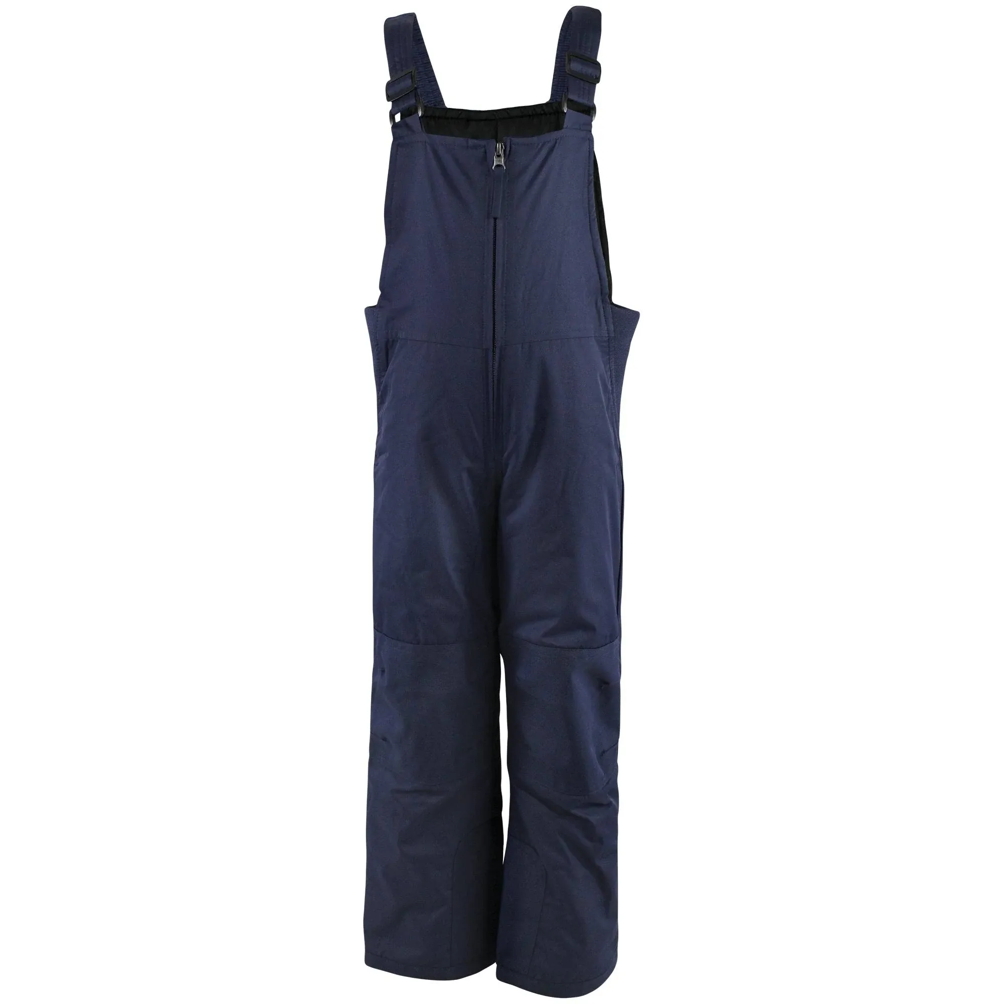 Hudson Baby unisex Snow Bib Overalls, Solid Navy - x Small